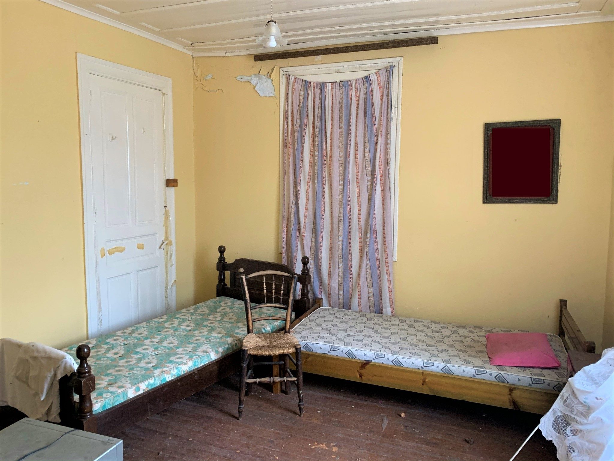 Interior bedroom of house for sale in Ithaca Greece Vathi