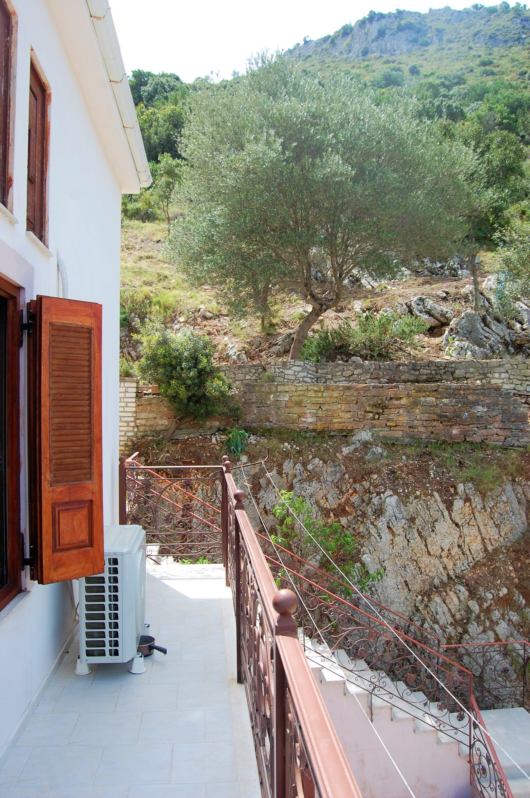 Balcony of house for sale in Ithaca Greece, Vathi/Dexa
