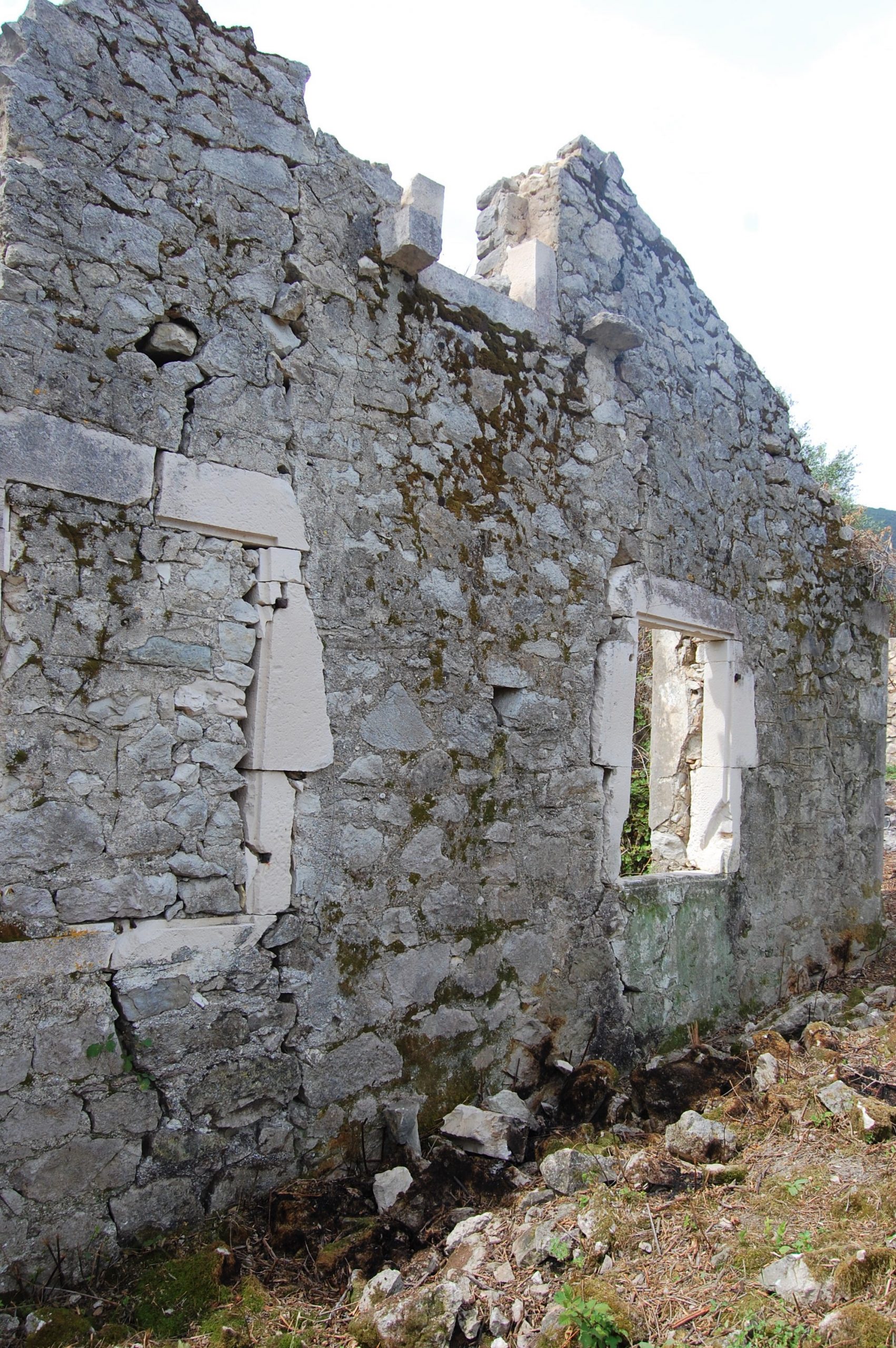 Land with ruin for sale in Ithaca Greece, Ag Saranda