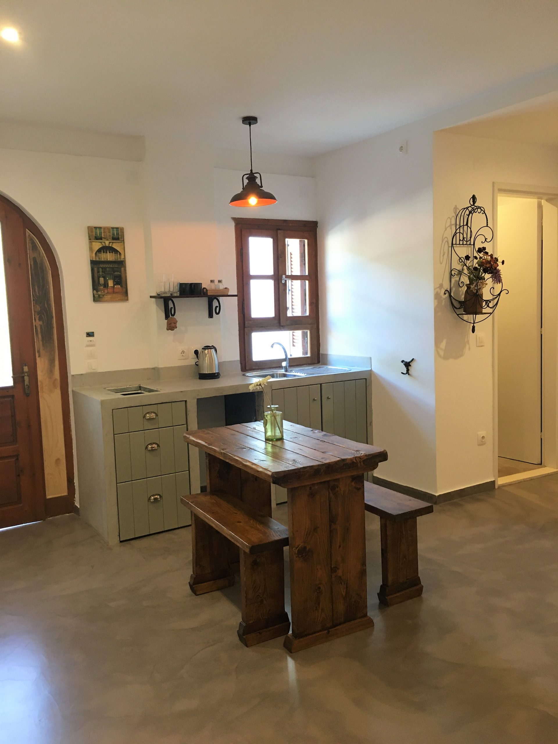 Interior space of holiday apartments for rent Ithaca Greece, Kioni