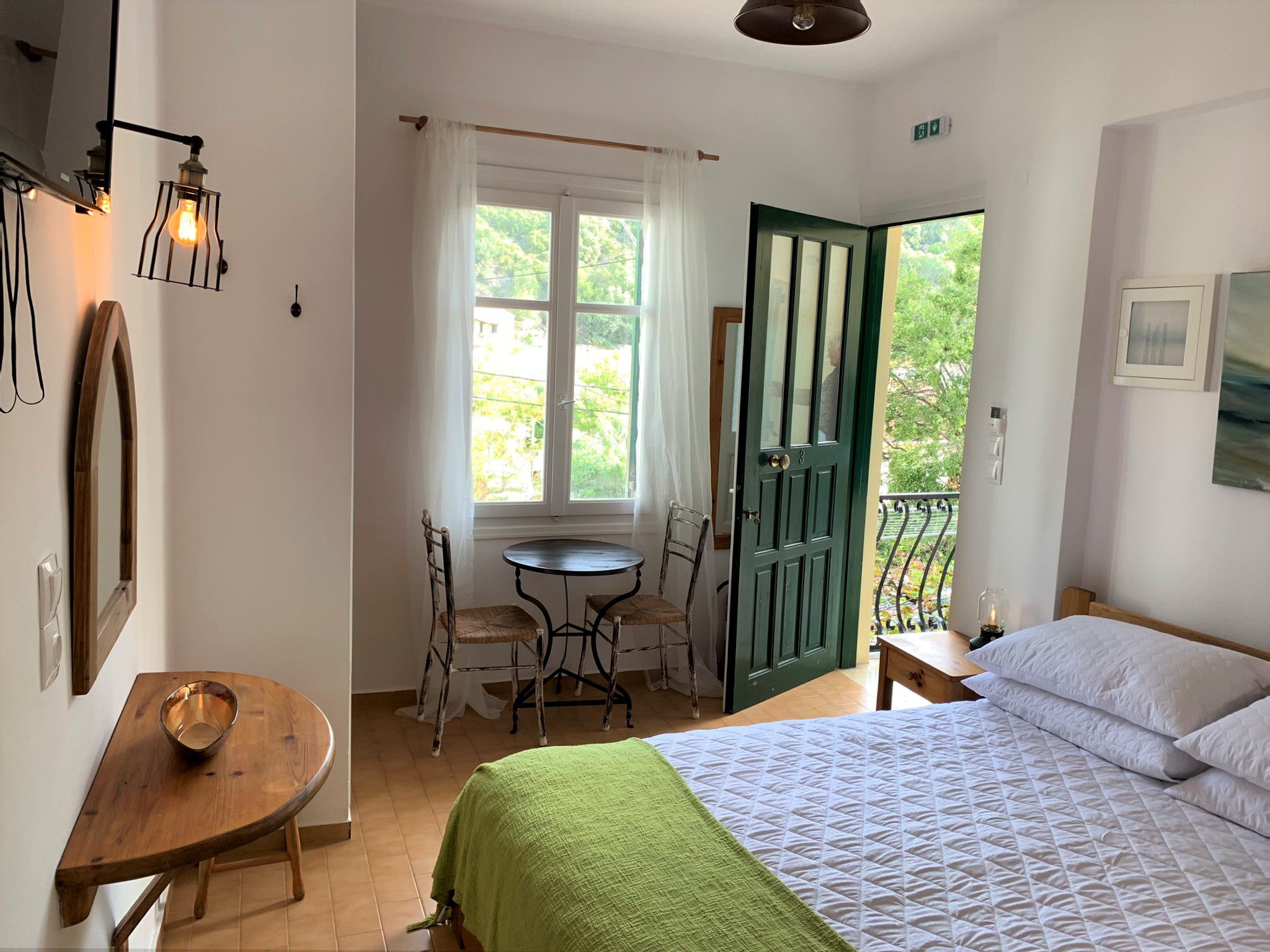 Interior space of holiday apartments for rent Ithaca Greece, Kioni
