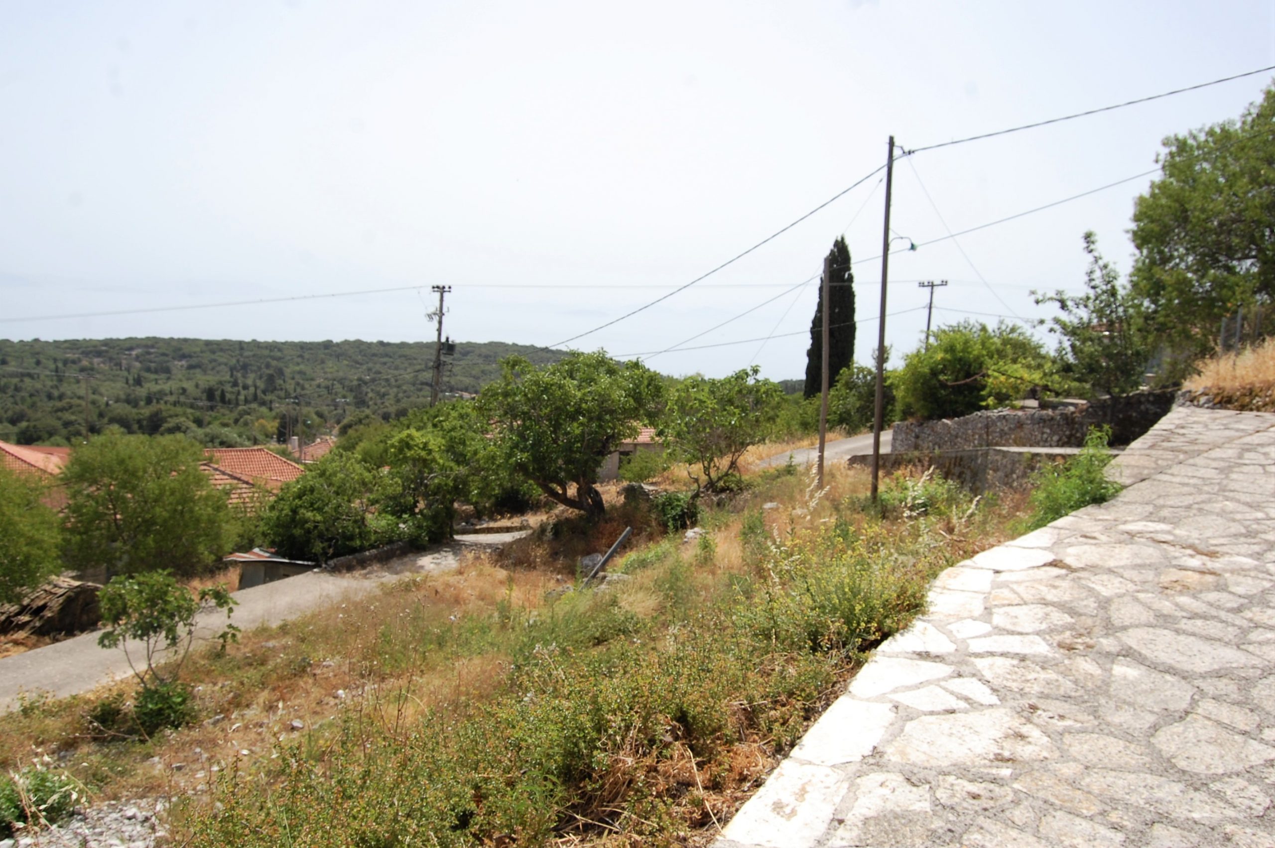 Landscape of land for sale Ithaca Greece,Anoghi