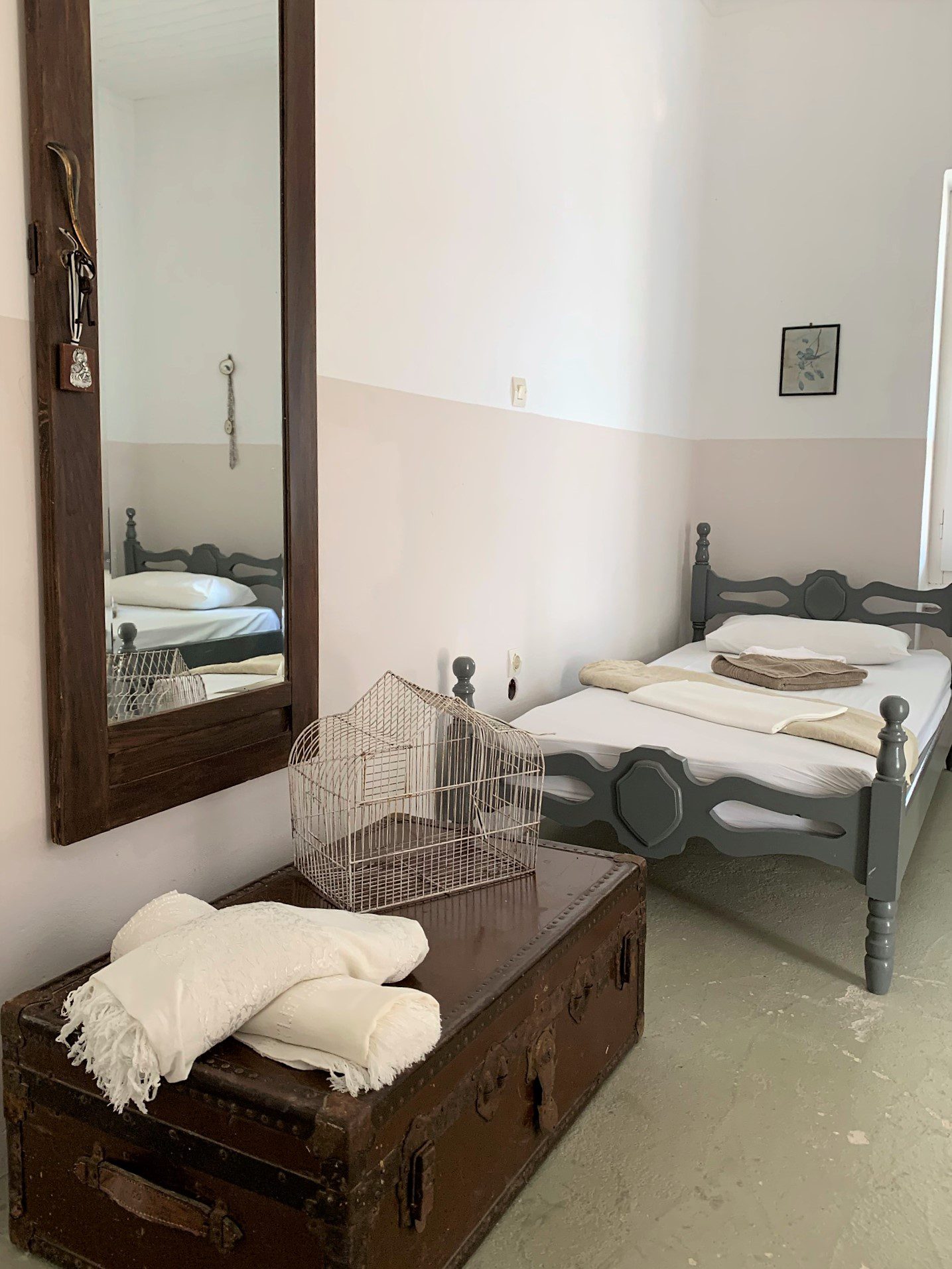 Bedroom of holiday house for Rent on Ithaca Greece, Afales
