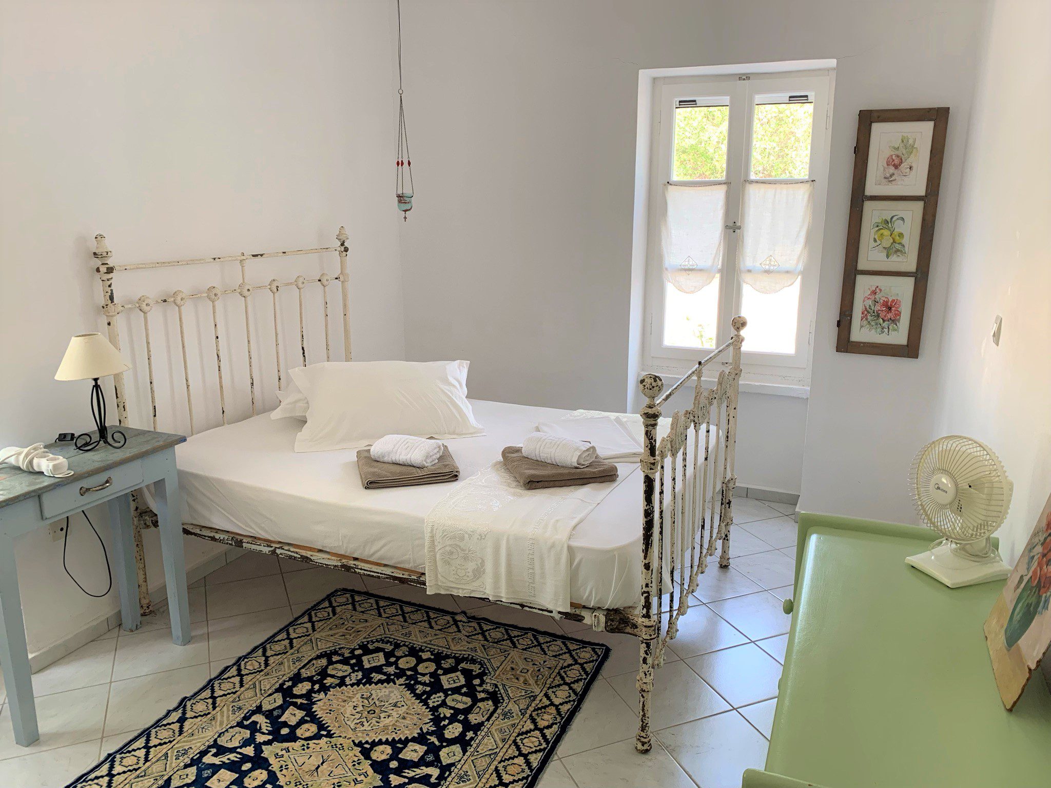Bedroom of holiday house for Rent on Ithaca Greece, Afales