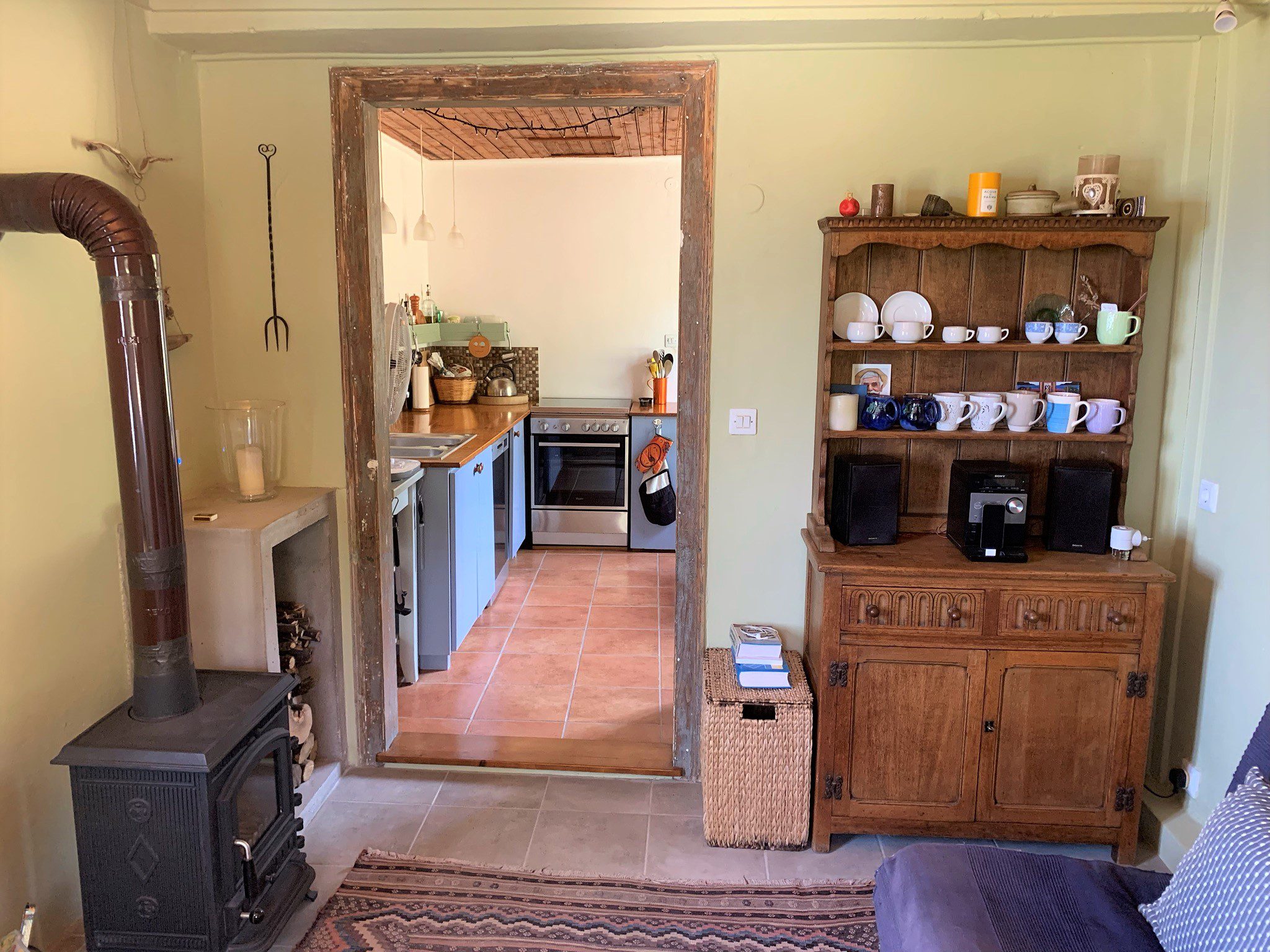 Interior space of house for sale in Ithaca Greece,Ag Saranta