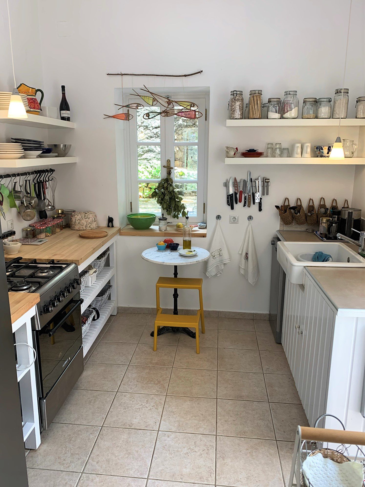 Kitchen of house for sale in Ithaca Greece, Vathi