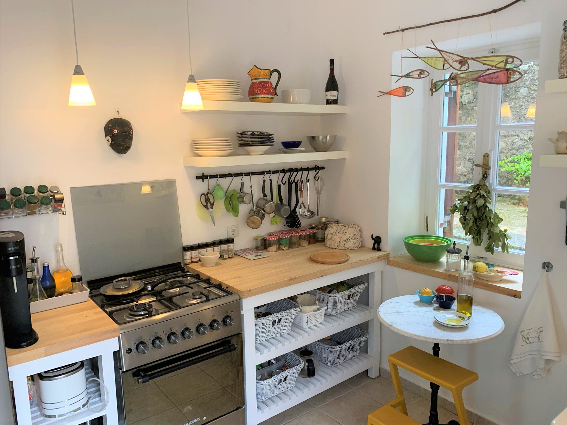 Kitchen of house for sale in Ithaca Greece, Vathi