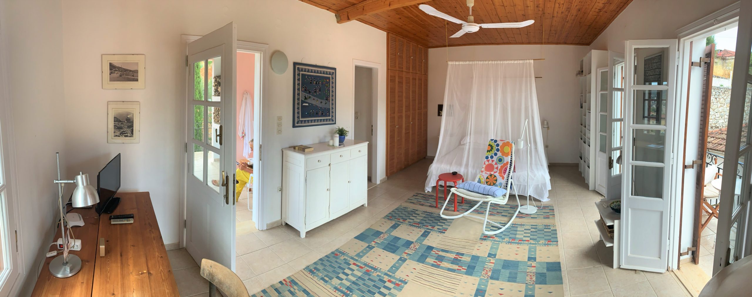 Bedroom of house for sale in Ithaca Greece, Vathi