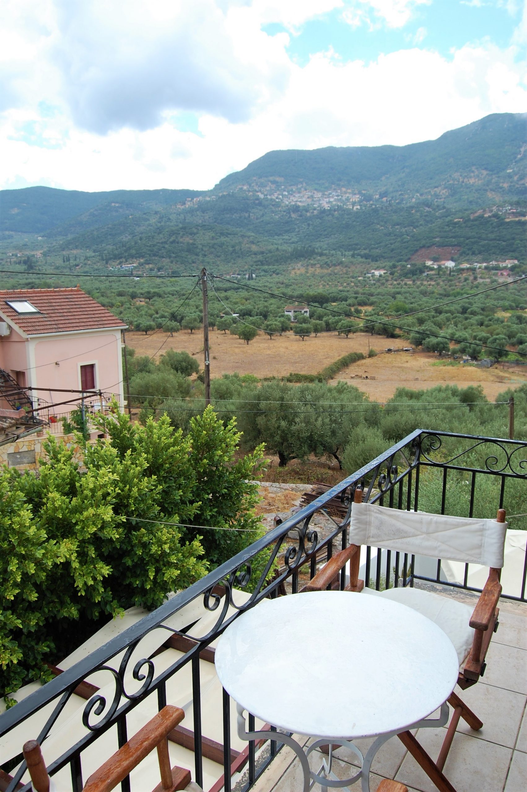 Balcony of house for sale in Ithaca Greece, Vathi