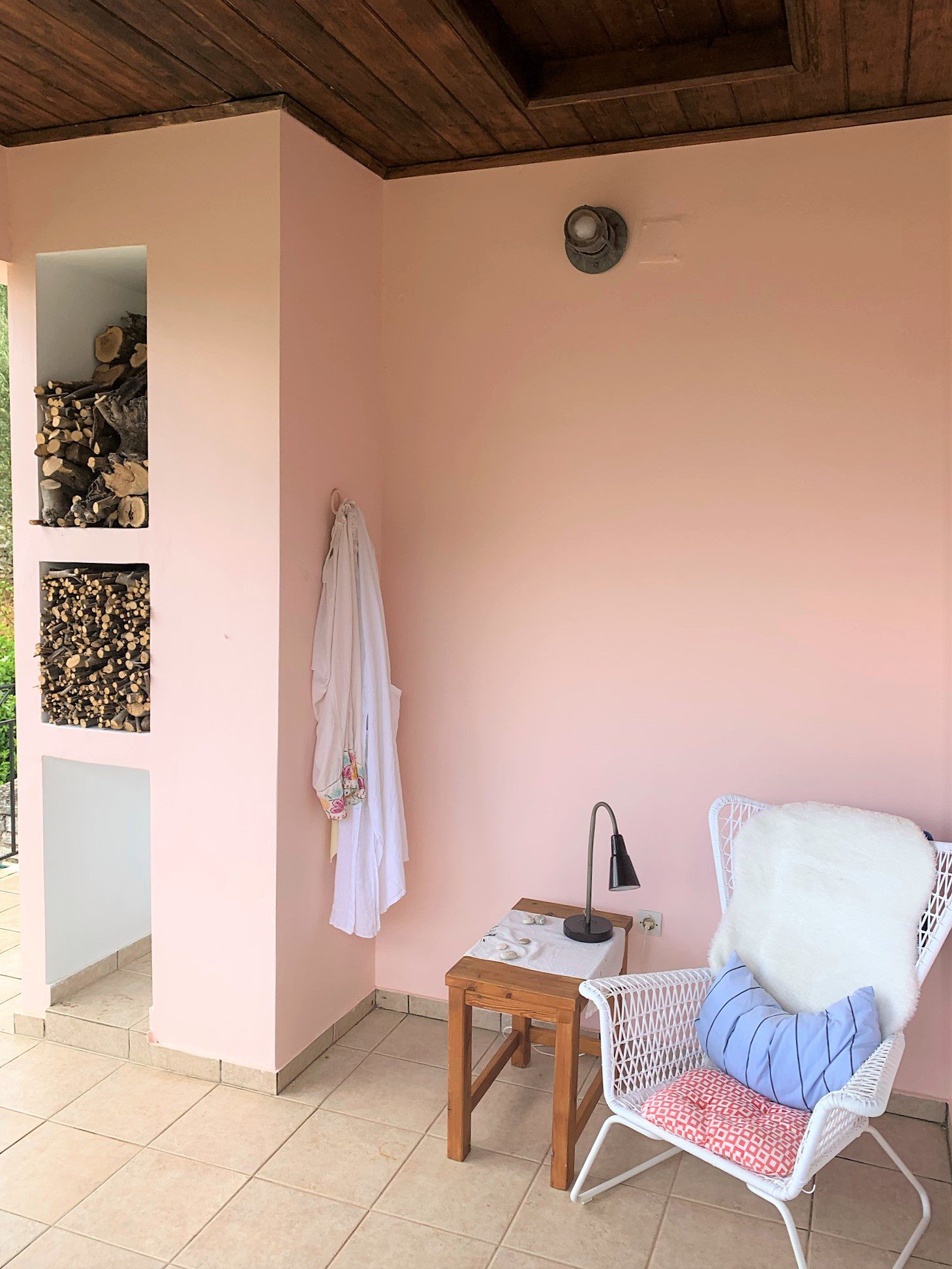 Balcony of house for sale in Ithaca Greece, Vathi