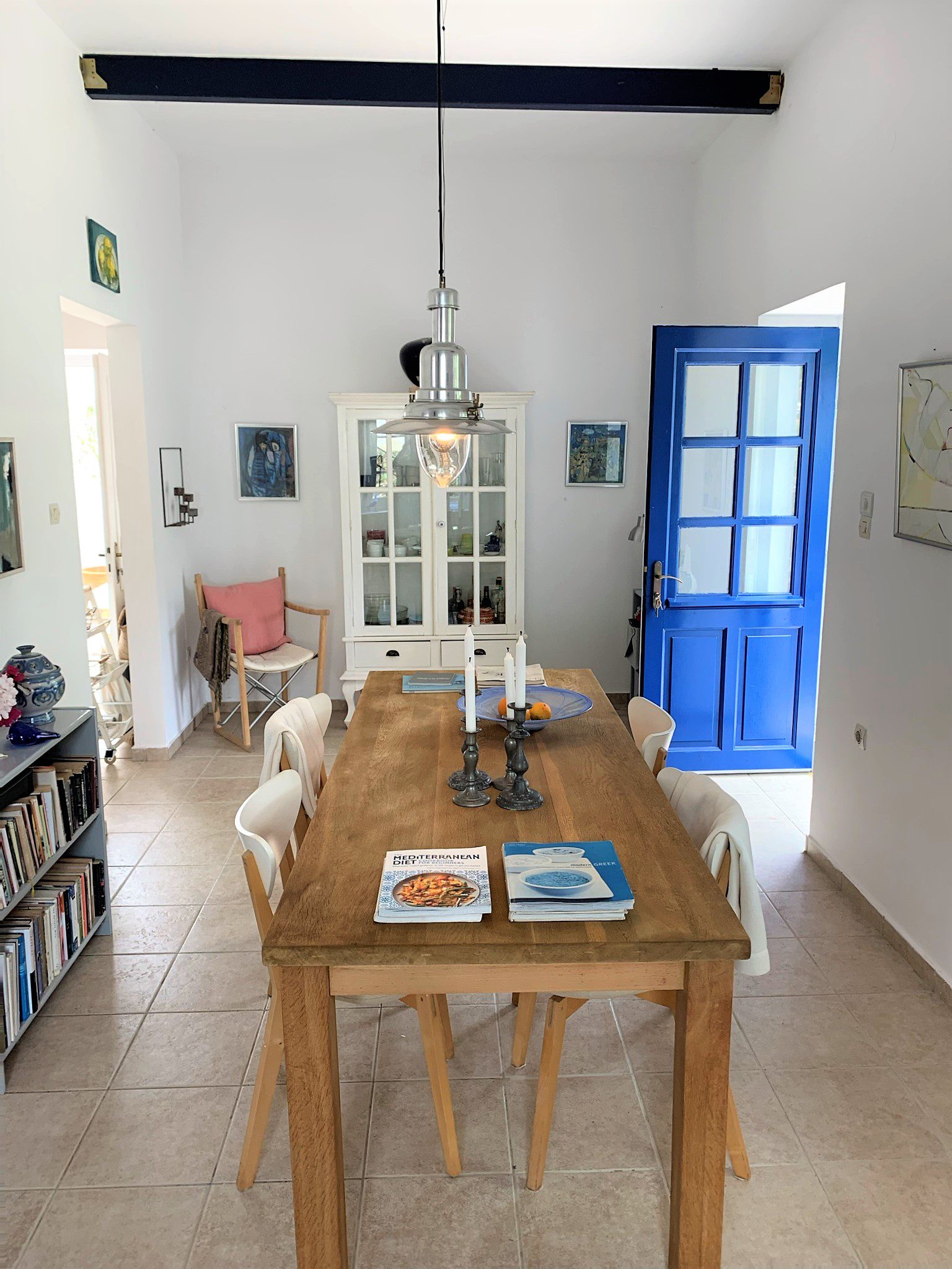 Living room of house for sale in Ithaca Greece, Vathi