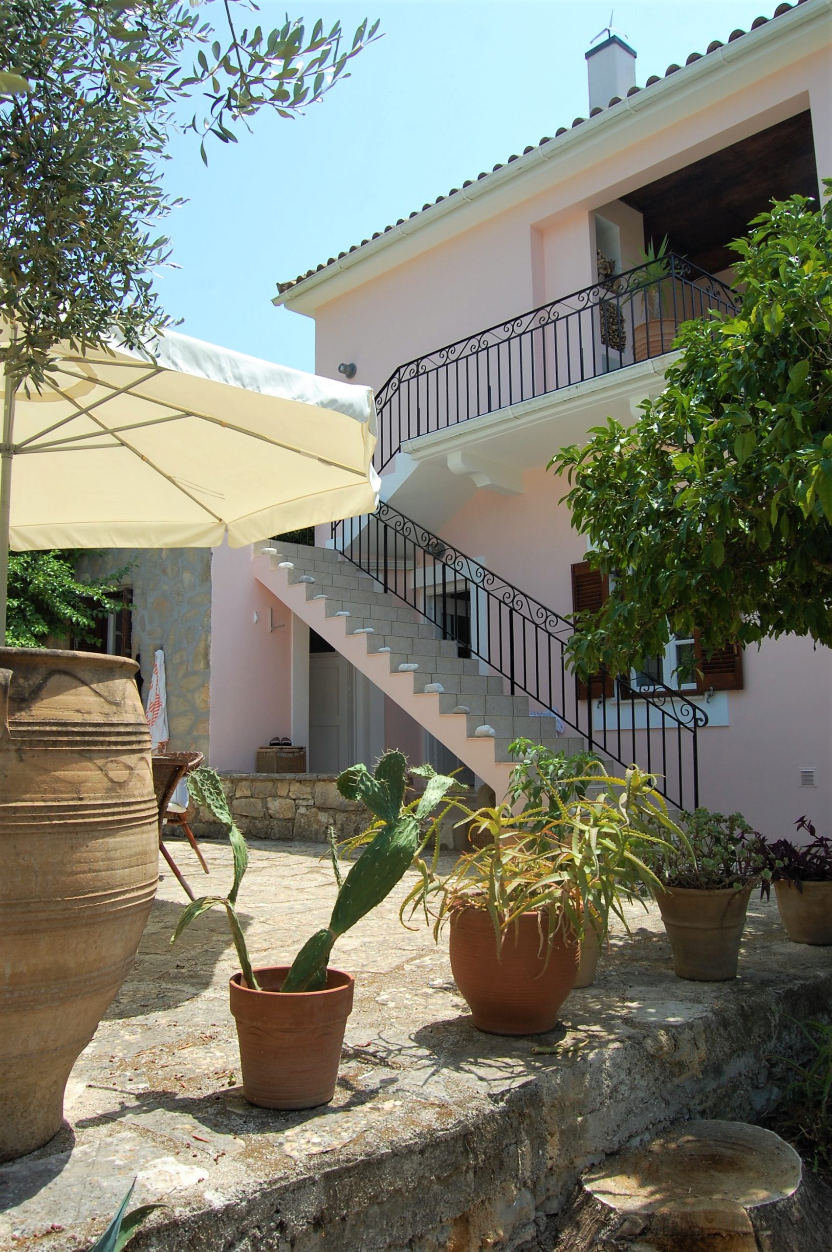 Exterior of house for sale in Ithaca Greece, Vathi