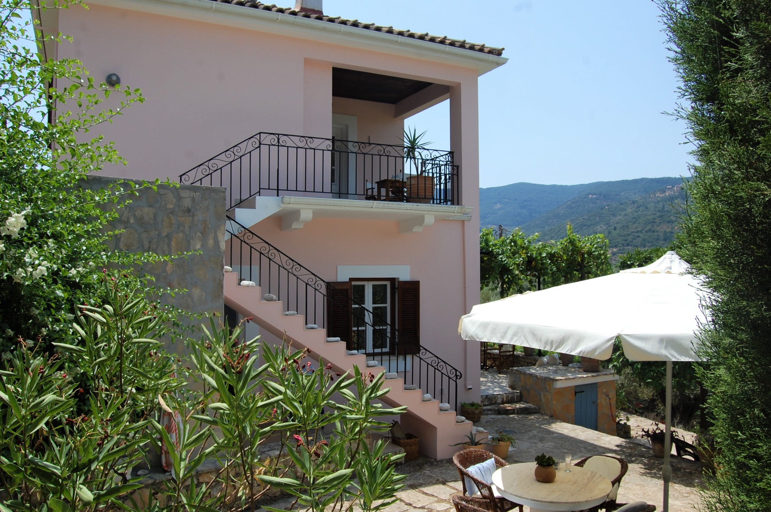 Exterior of house for sale in Ithaca Greece, Vathi