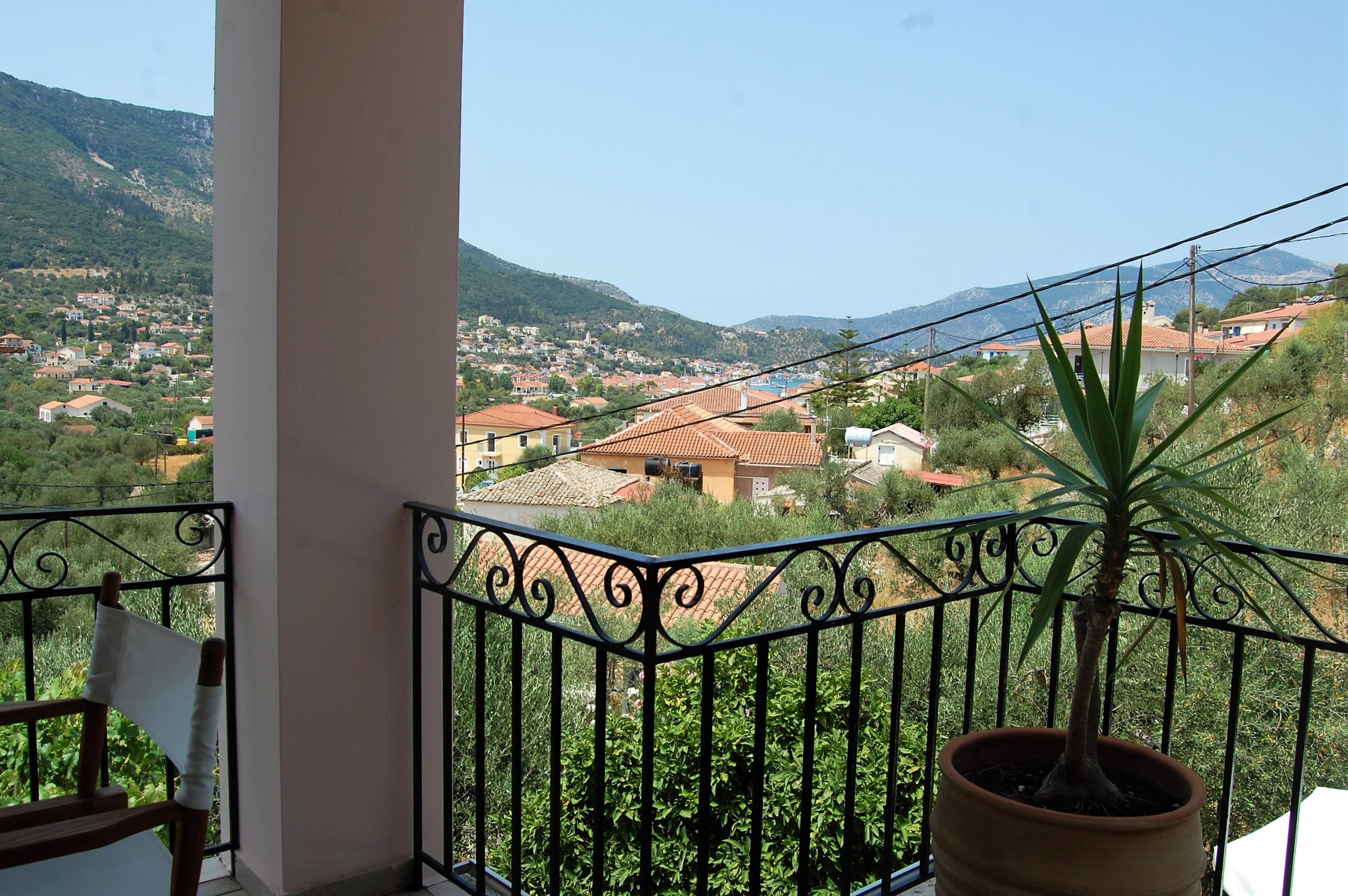 Views from house for sale in Ithaca Greece, Vathi