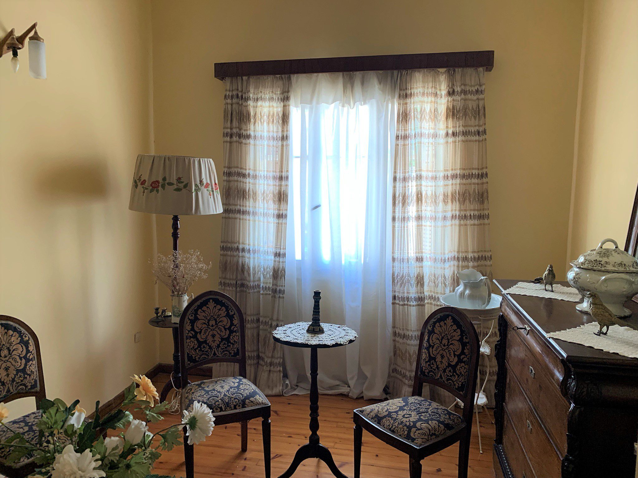 Living room of house for sale in Ithaca Greece, Vathi