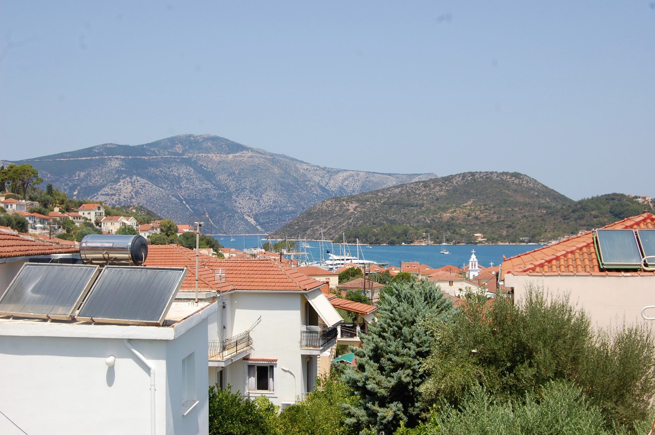 Views from house for sale in Ithaca Greece, Vathi