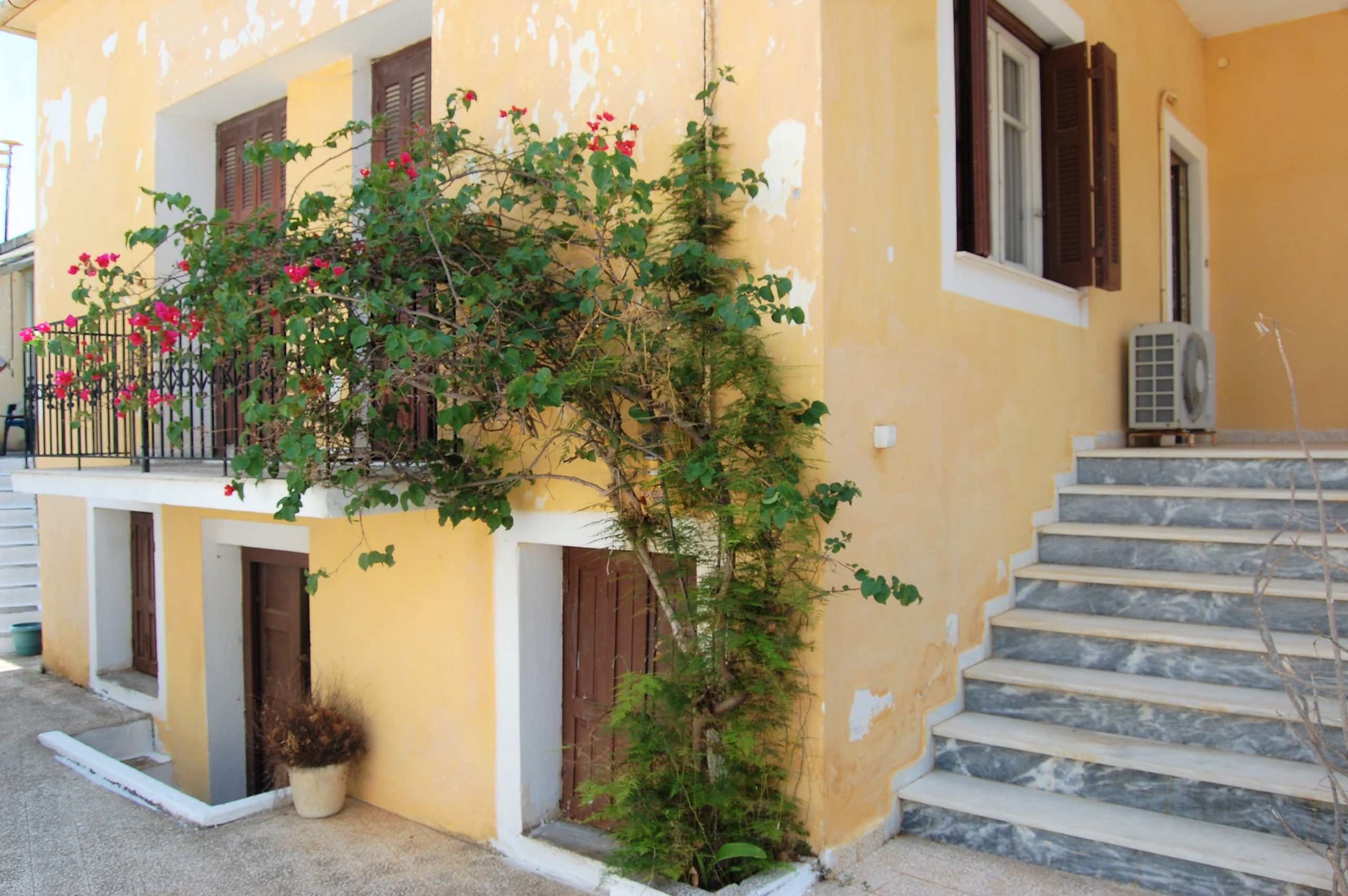 Exterior of house for sale in Ithaca Greece, Vathi