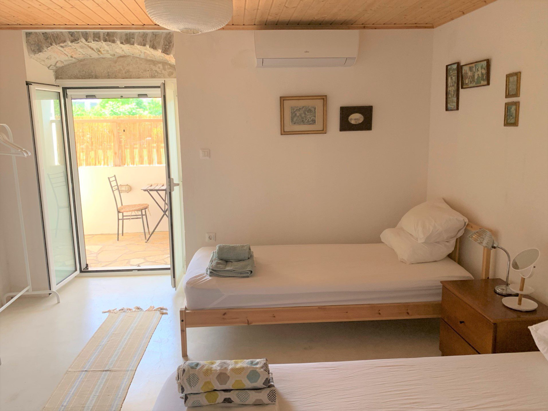Bedroom of house for rent in Ithaca Greece, Vath