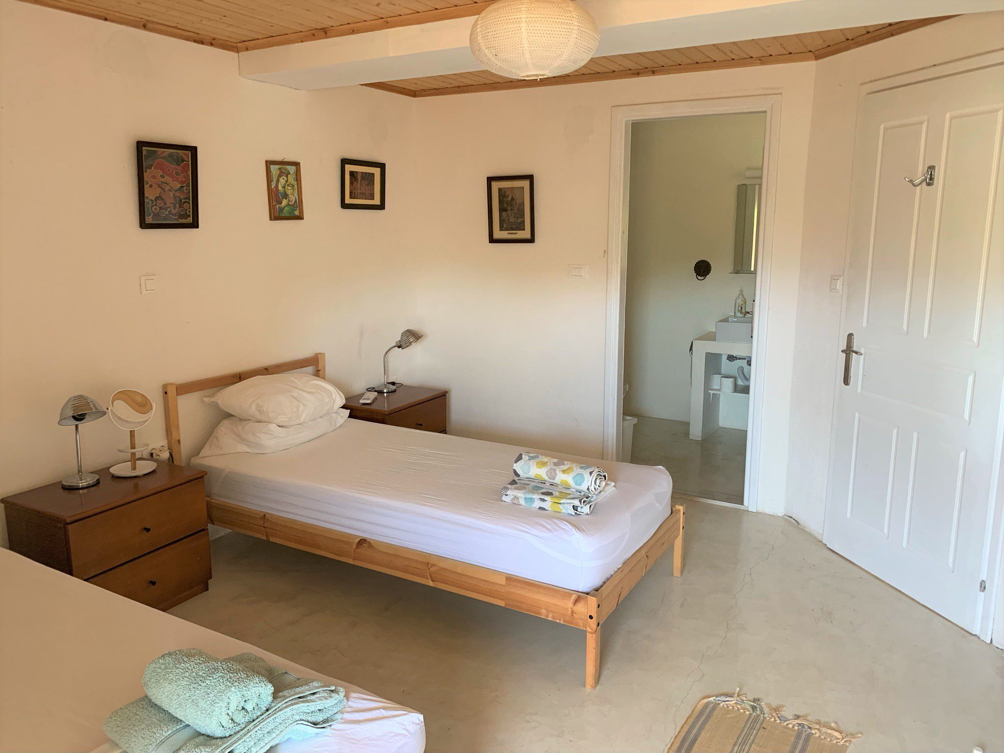 Bedroom of house for rent in Ithaca Greece, Vath
