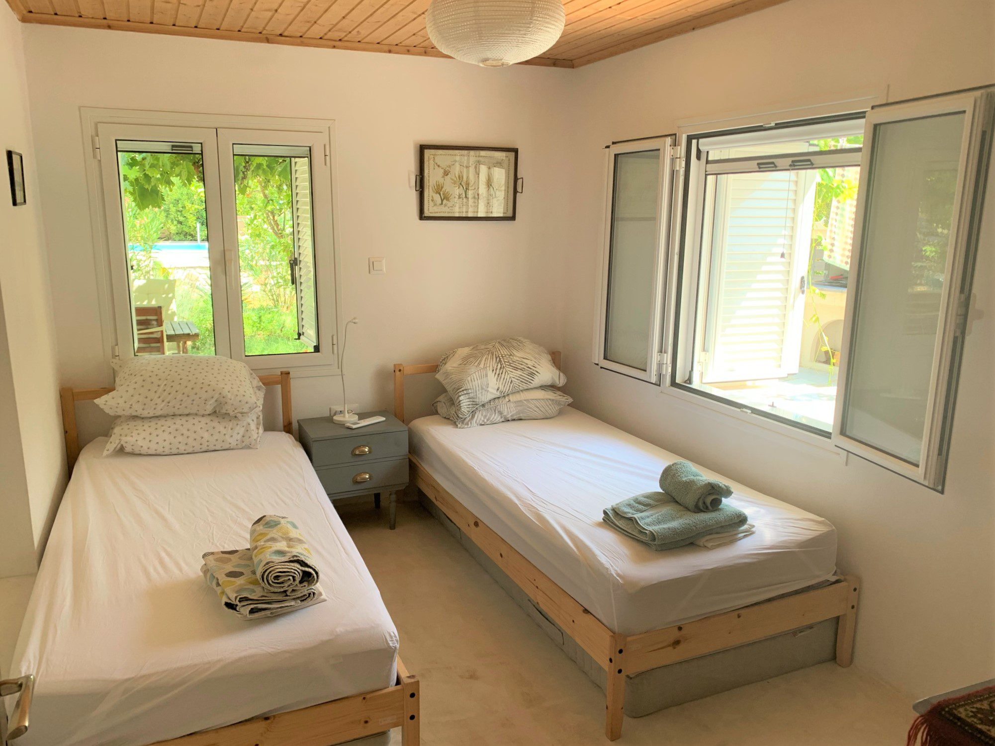 Bedroom of house for rent in Ithaca Greece, Vath