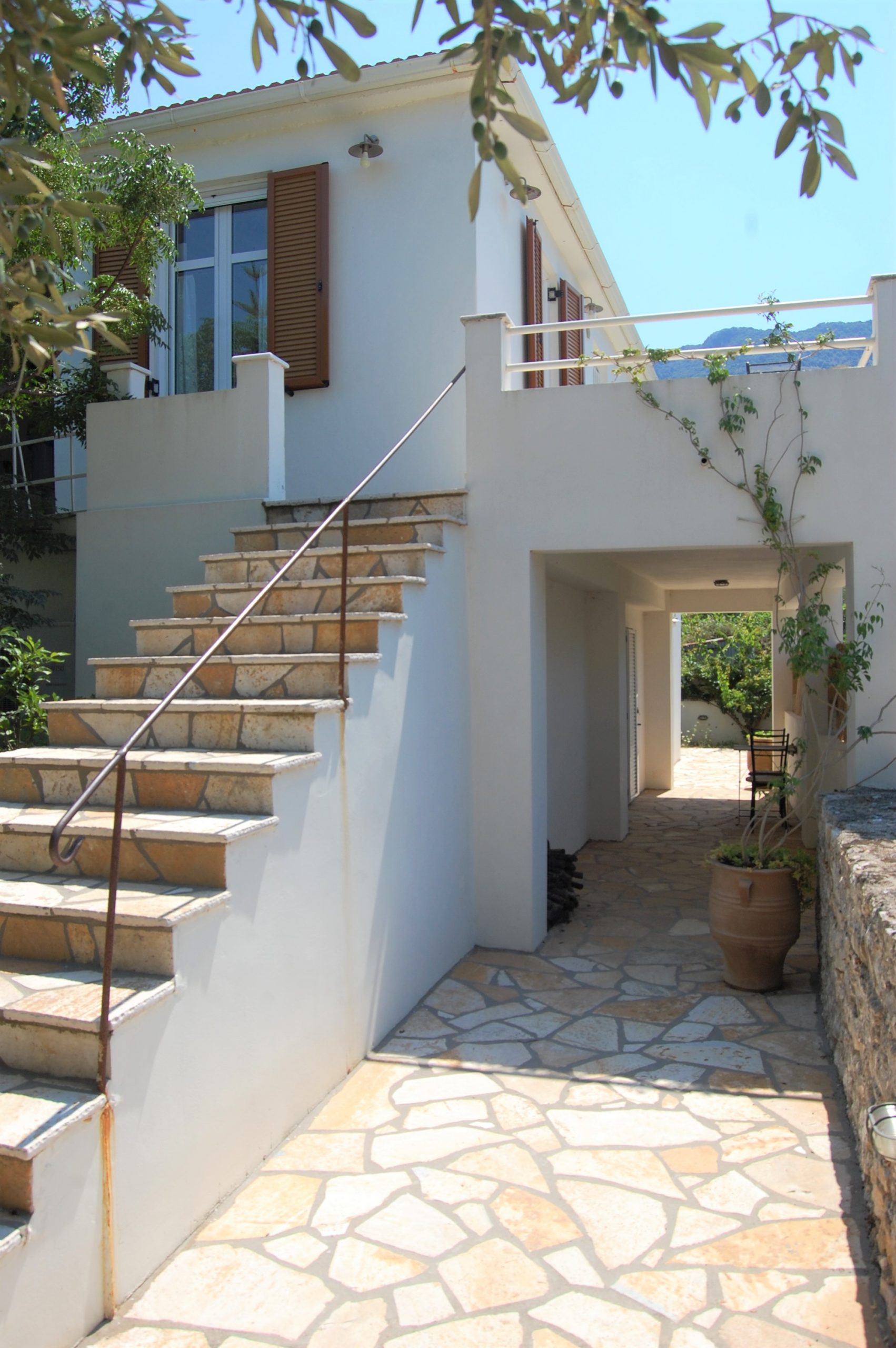 Exterior of house for rent in Ithaca Greece, Vathi