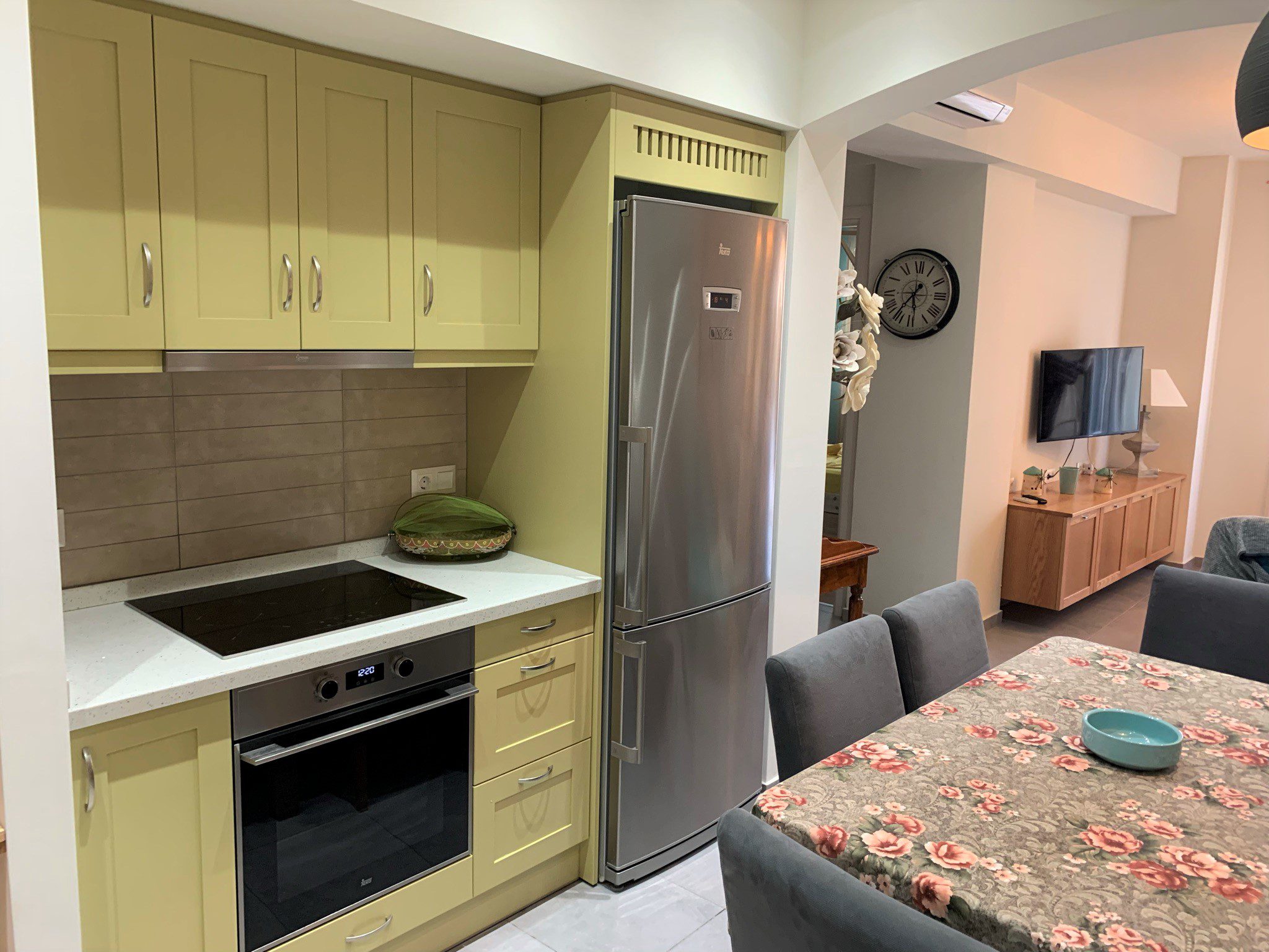 Interior of apartment for rent in Ithaca Greece, Frikes