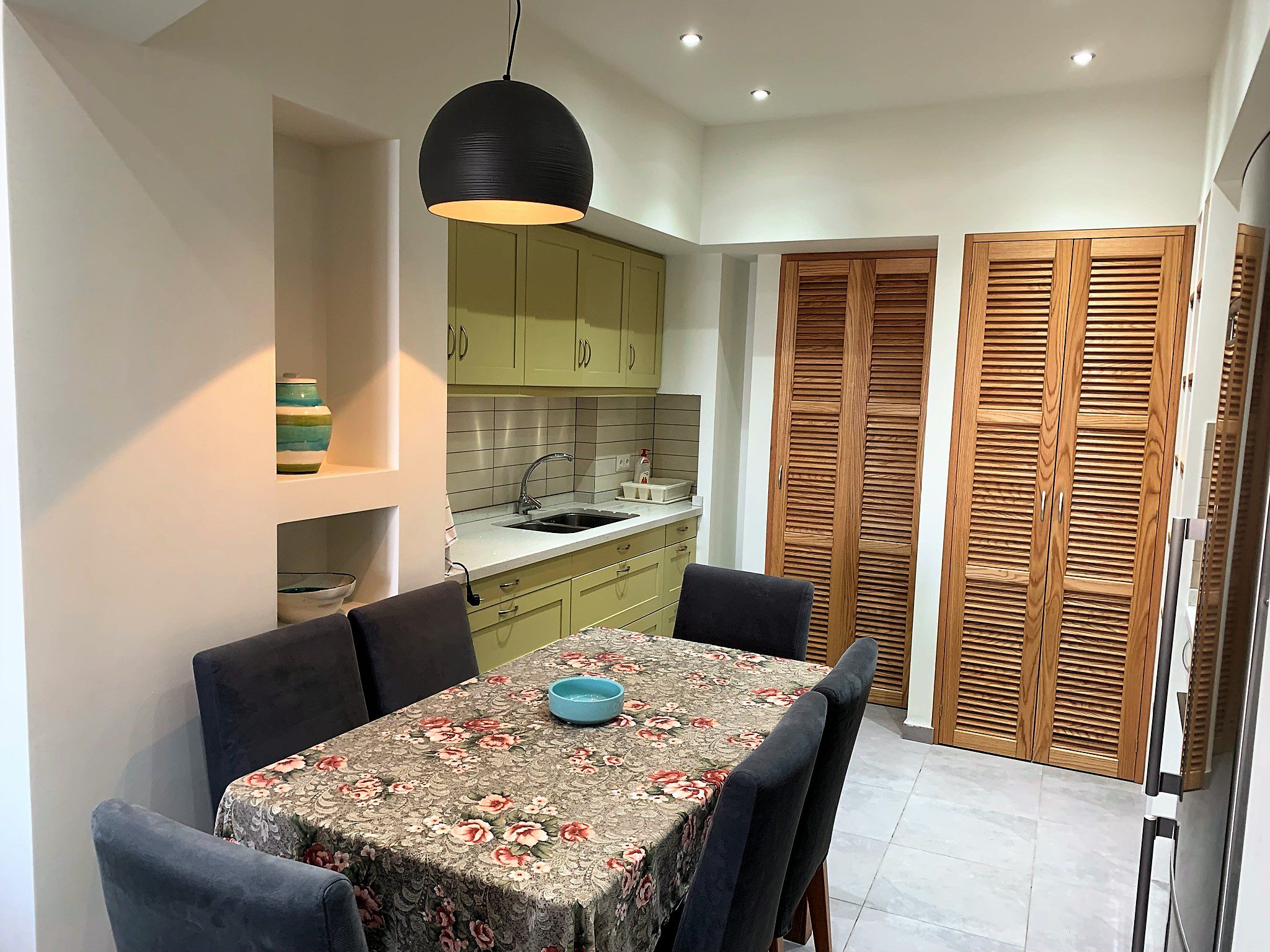 Interior of apartment for rent in Ithaca Greece, Frikes