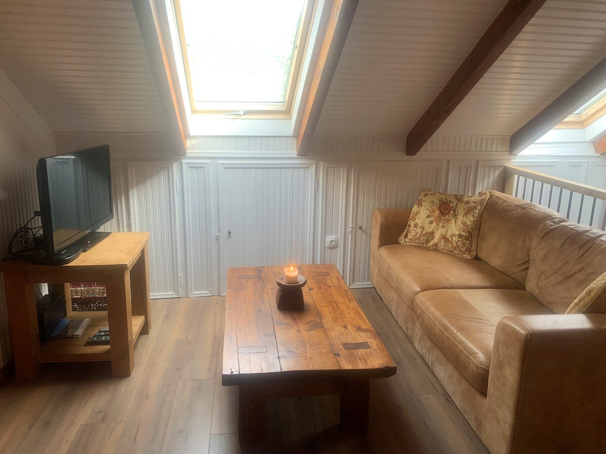 Interior of house inside complex apartments for sale in Ithaca Greece, Kioni