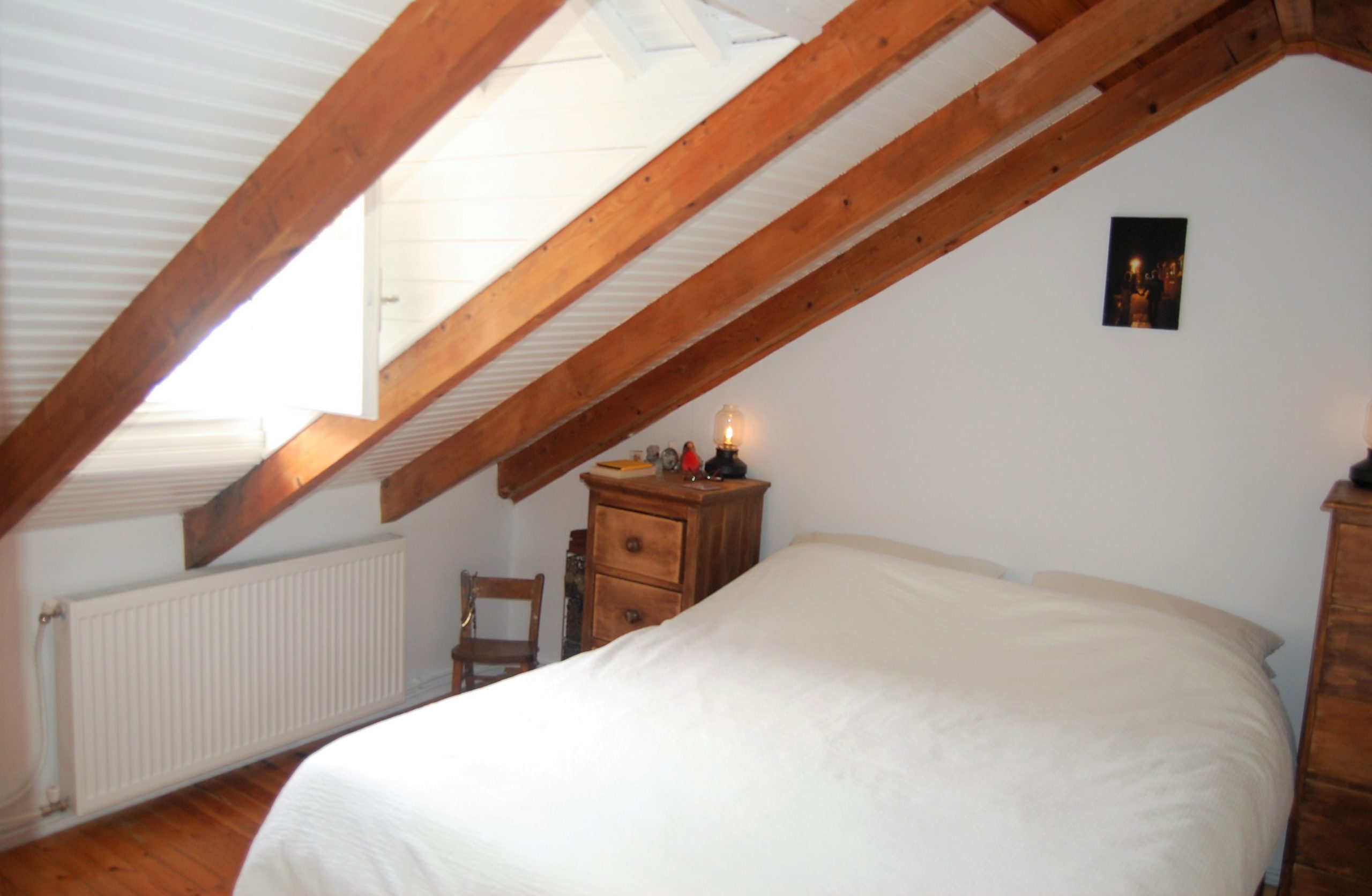 Interior of house inside complex apartments for sale in Ithaca Greece, Kioni