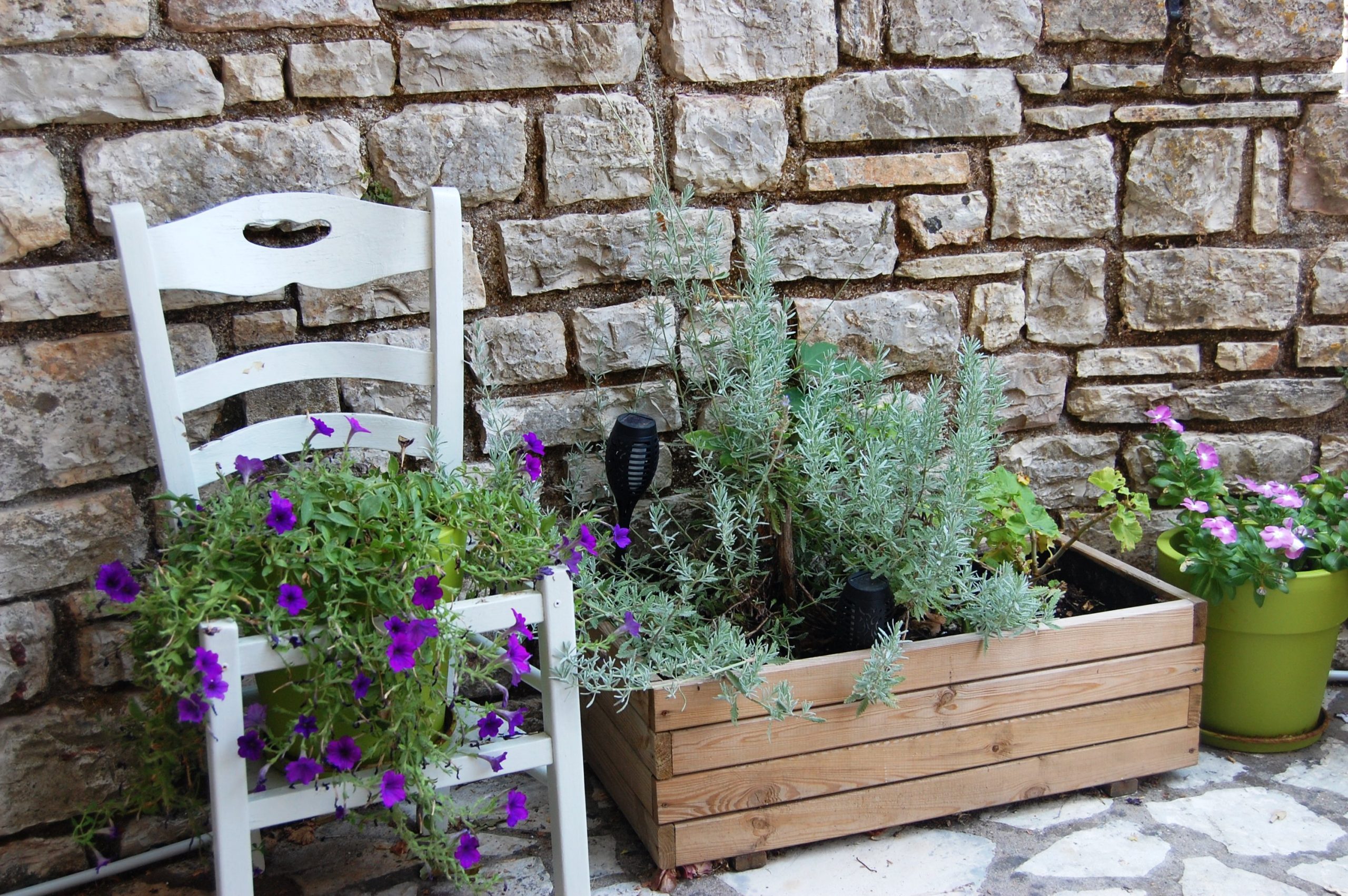 Stone terrace apartments for sale in Ithaca Greece, Kioni