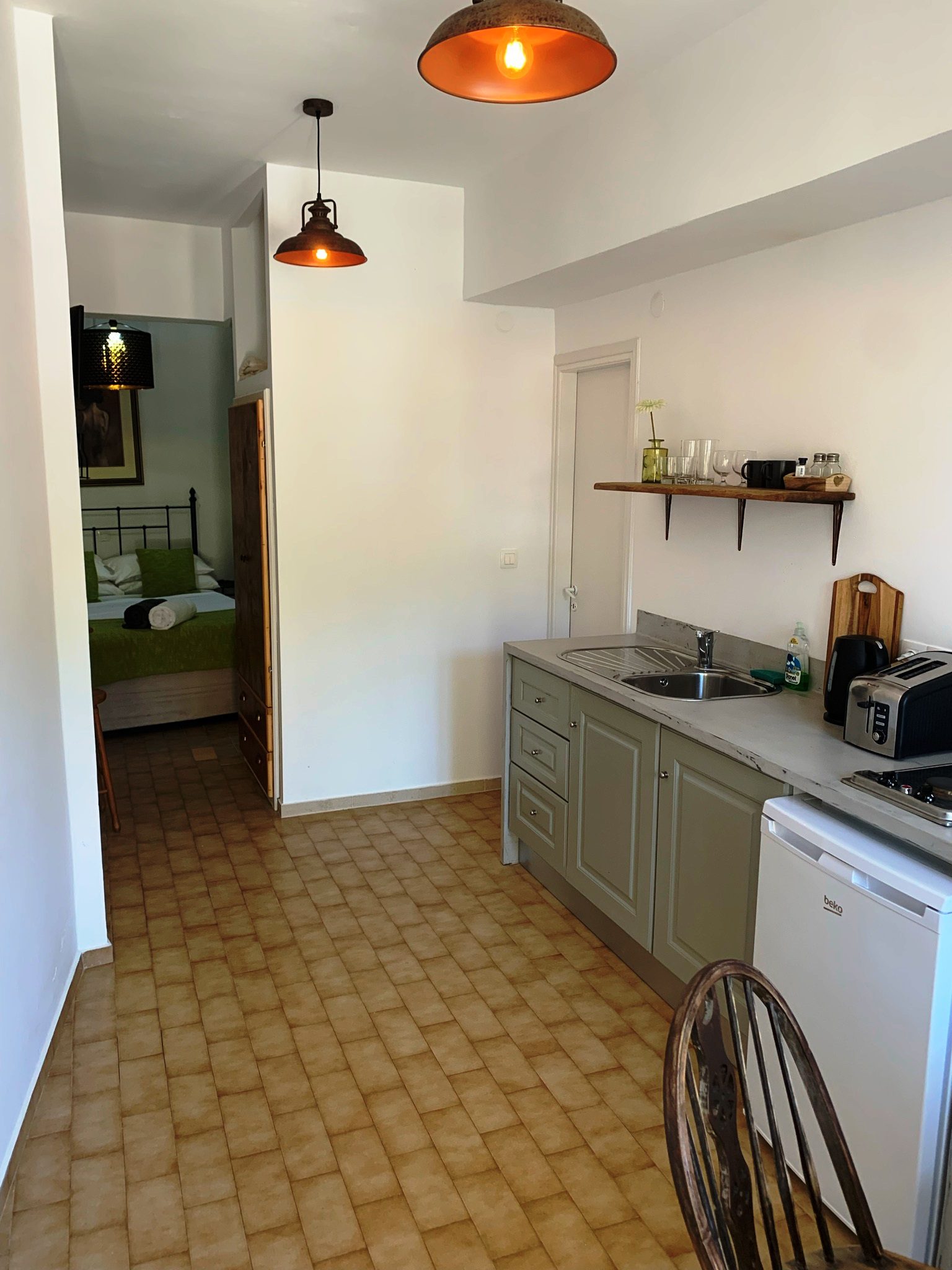Interior of apartments for sale in Ithaca Greece, Kioni