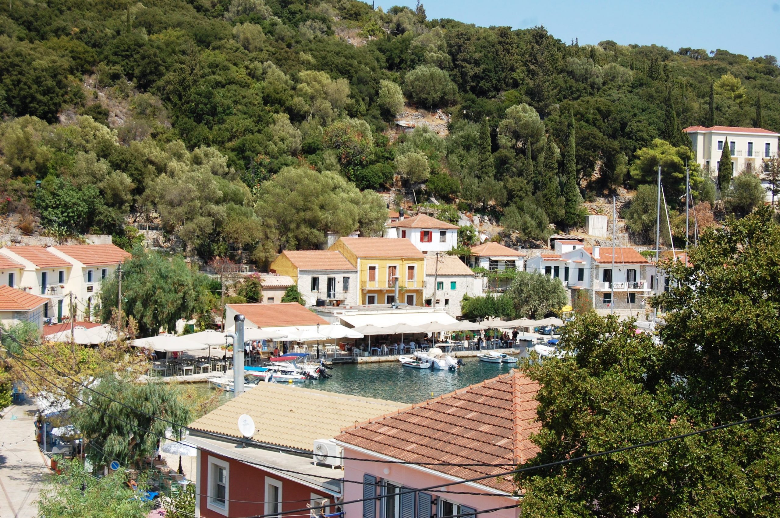 Views from apartments for sale in Ithaca Greece, Kioni