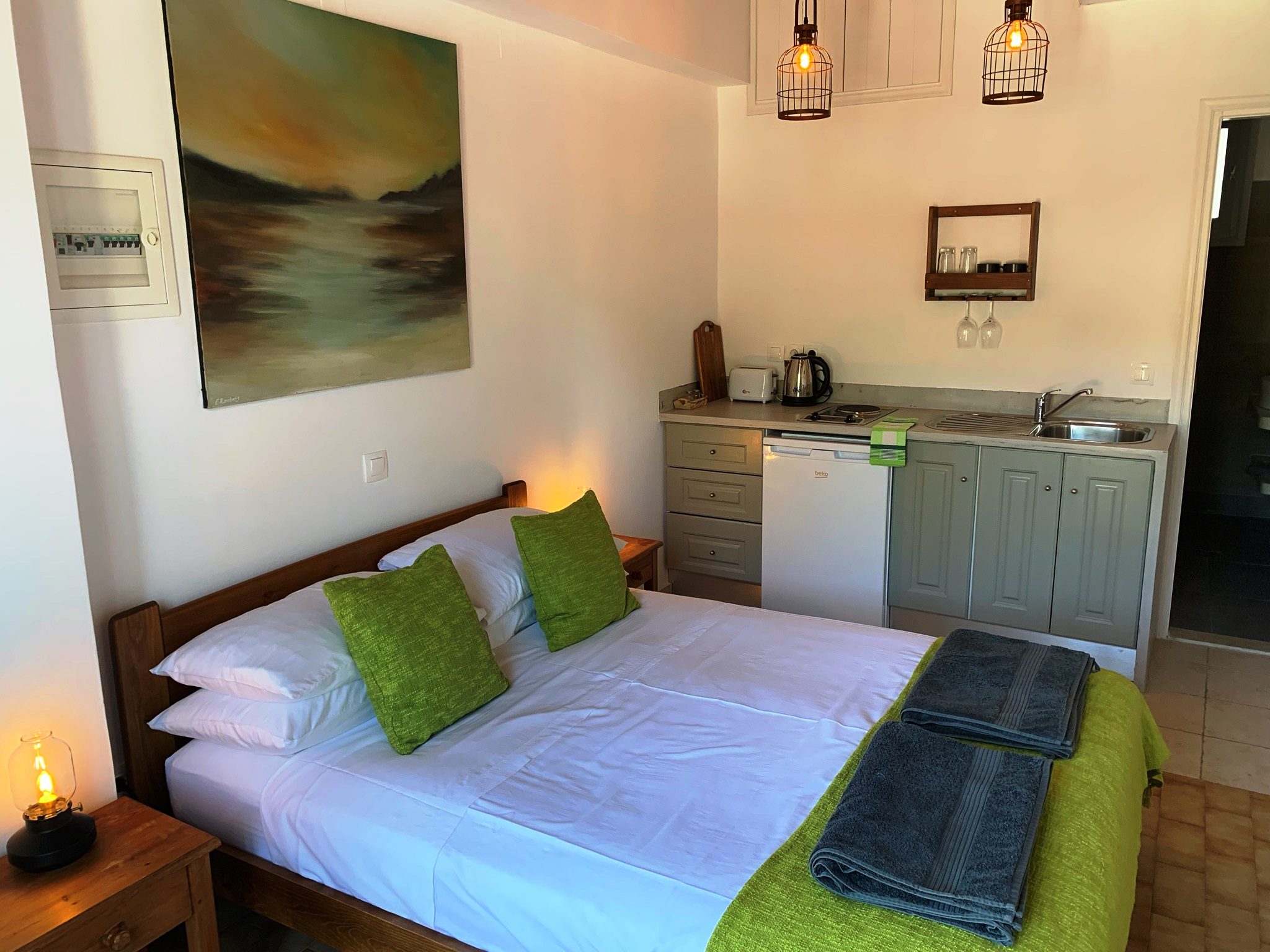 Interior of apartments for sale in Ithaca Greece, Kioni