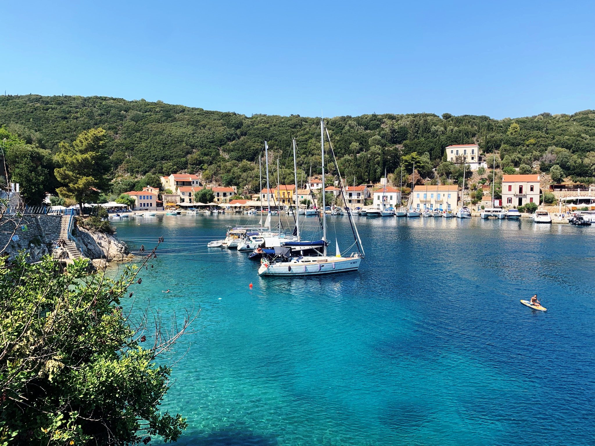 Views from apartments for sale in Ithaca Greece, Kioni