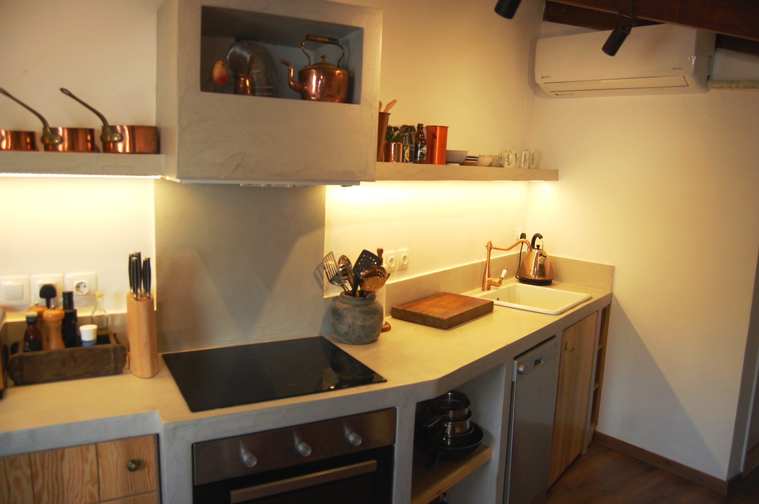 Interior of apartments for sale in Ithaca Greece, Kioni