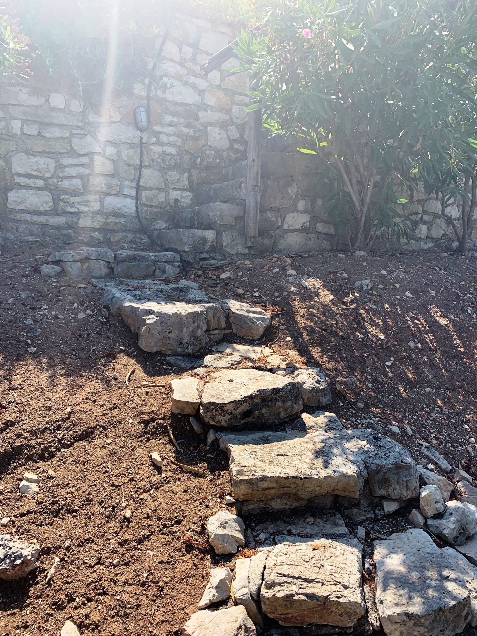 Outdoor spaces of house for rent in Ithaca Greece, Kioni