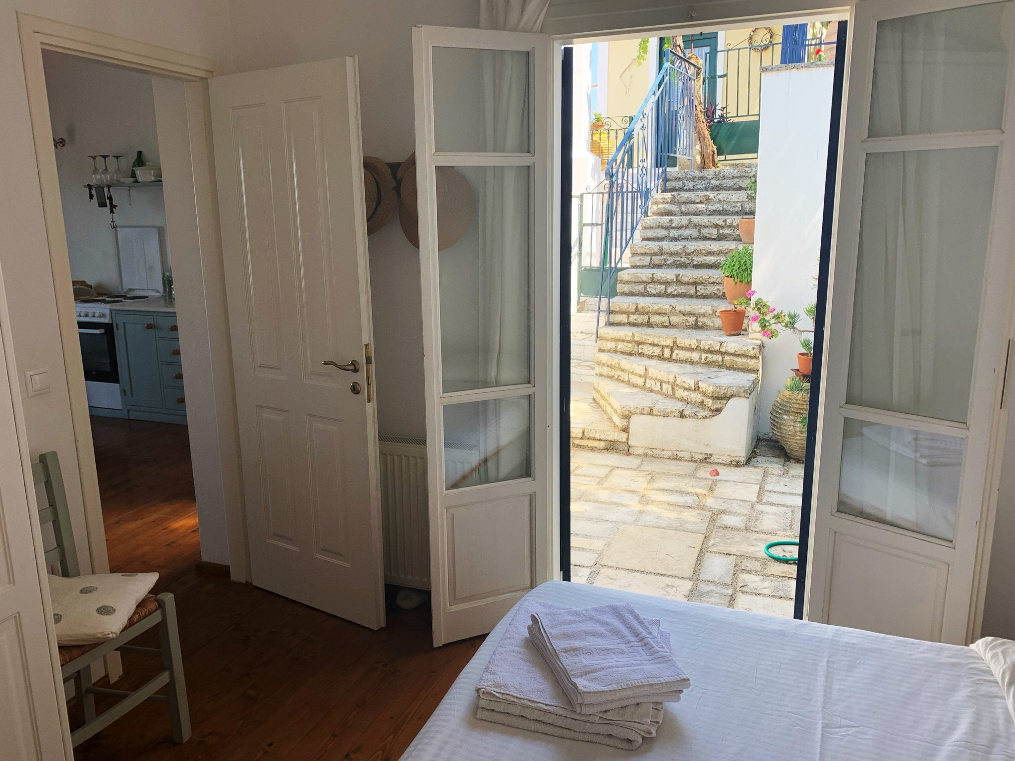 Interior of house for rent in Ithaca Greece, Kioni