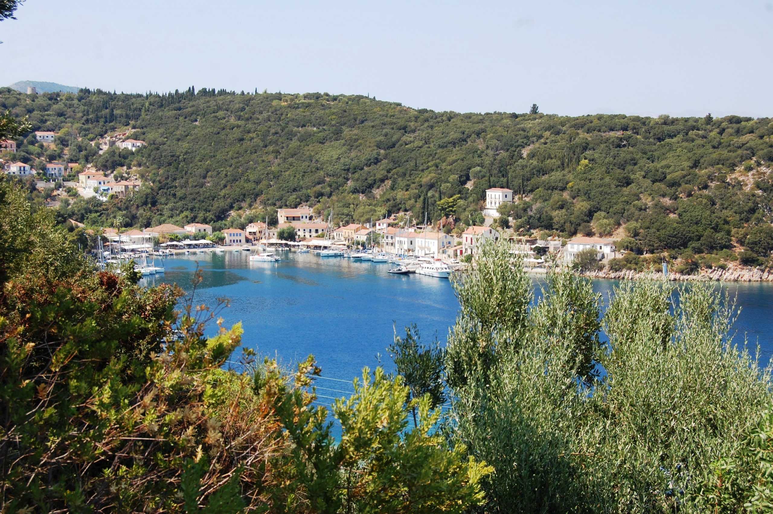Views from house for rent in Ithaca Greece, Kioni