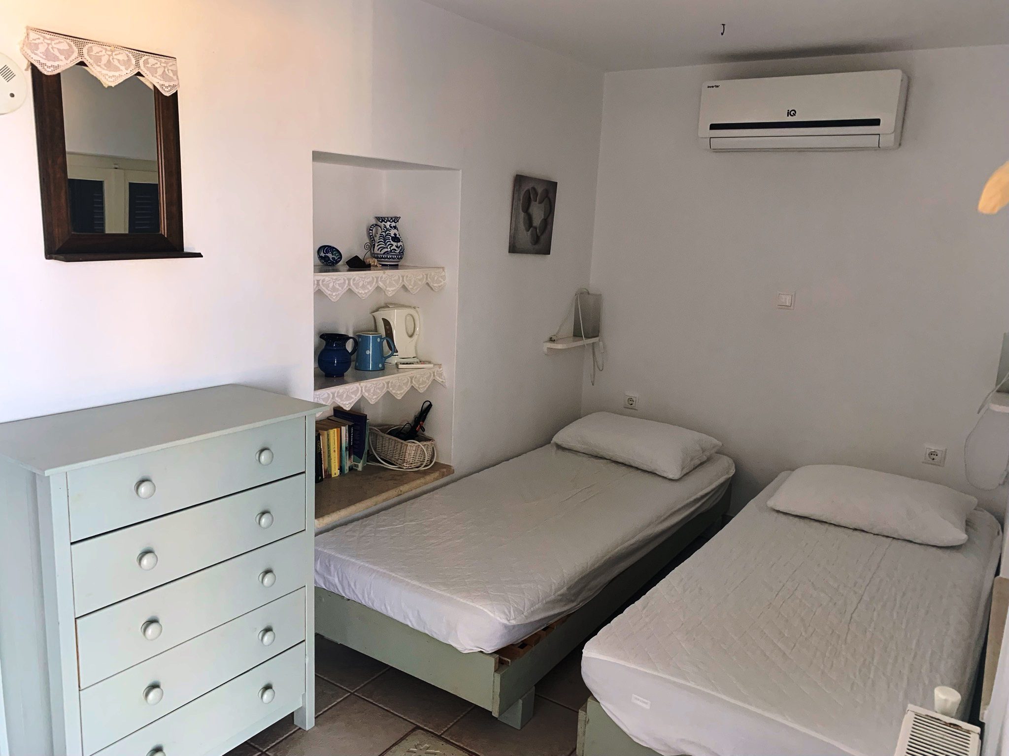 Interior of house for rent in Ithaca Greece, Kioni