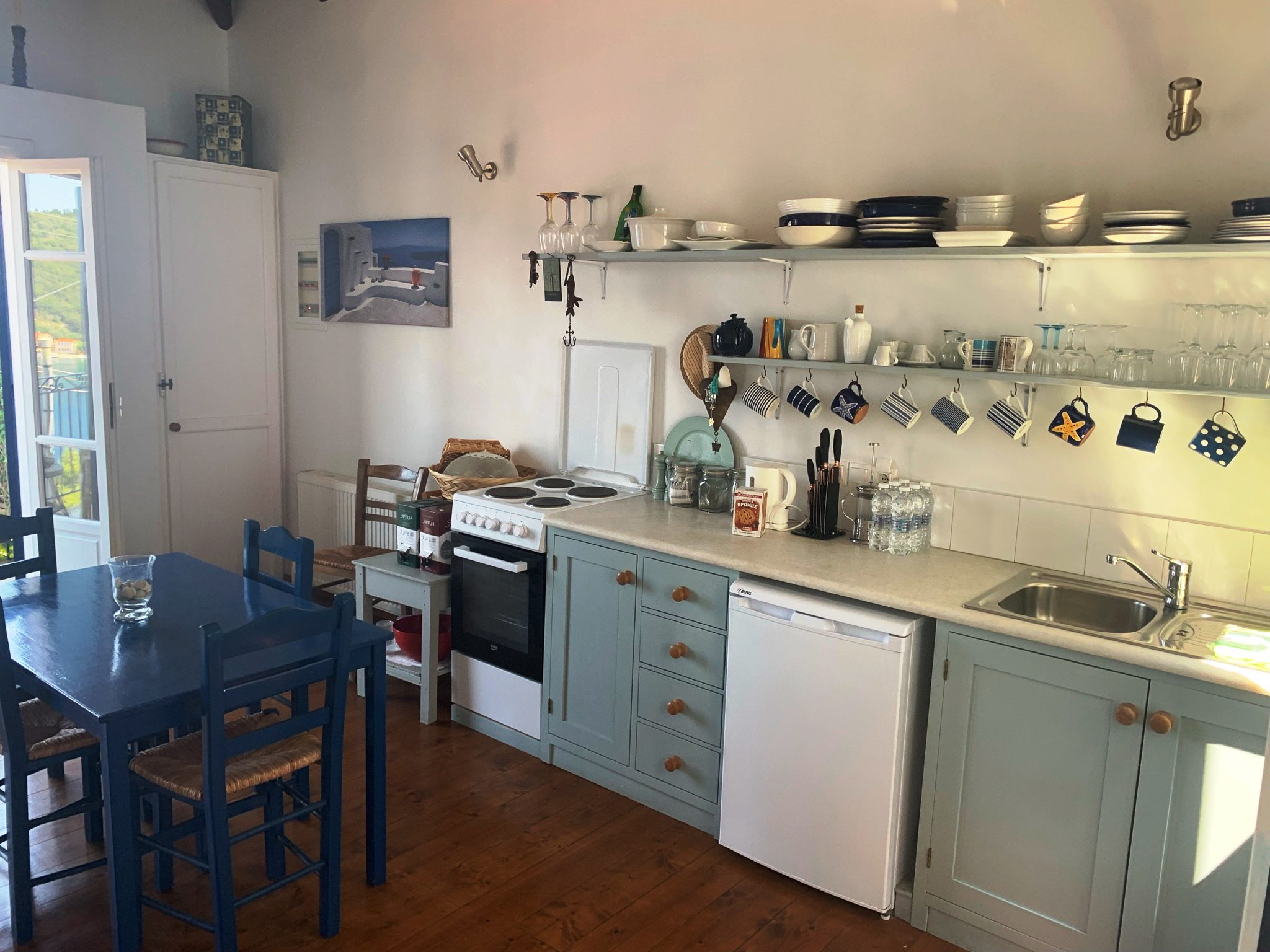 Bathroom of house for rent in Ithaca Greece, Kioni
