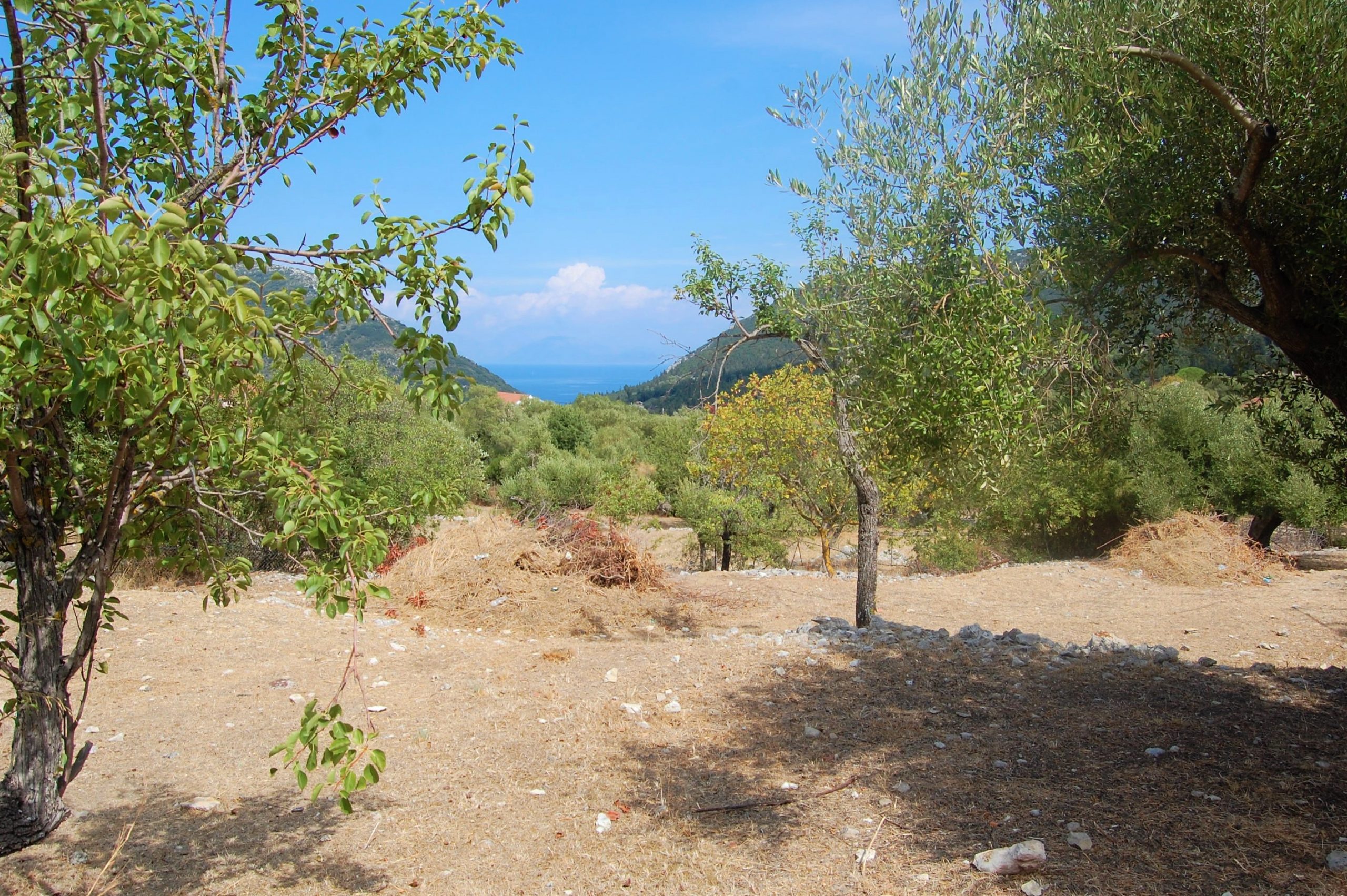 Views from land for sale Ithaca Greece, Stavros