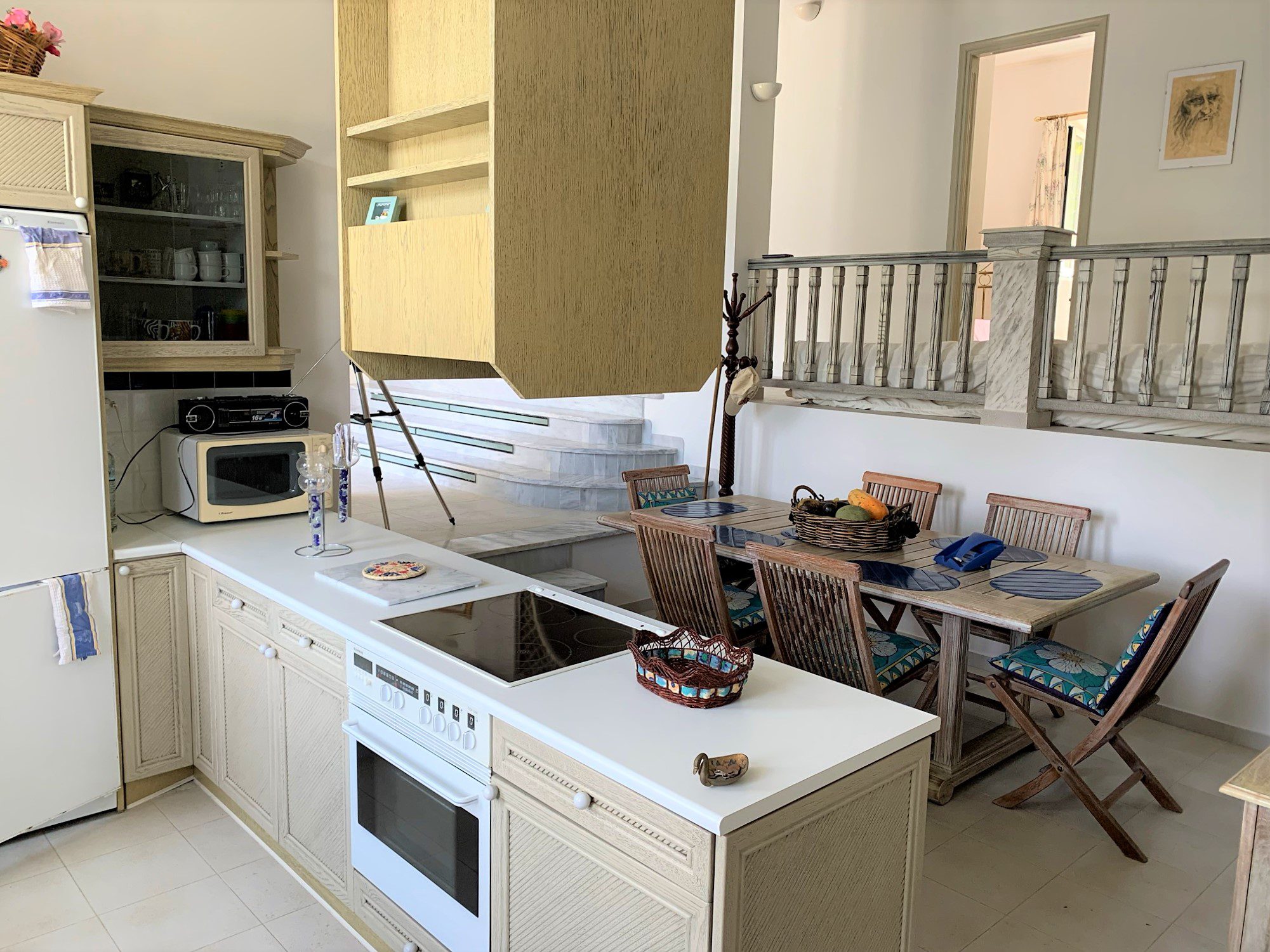 Kitchen of house for sale Ithaca Greece, Aetos