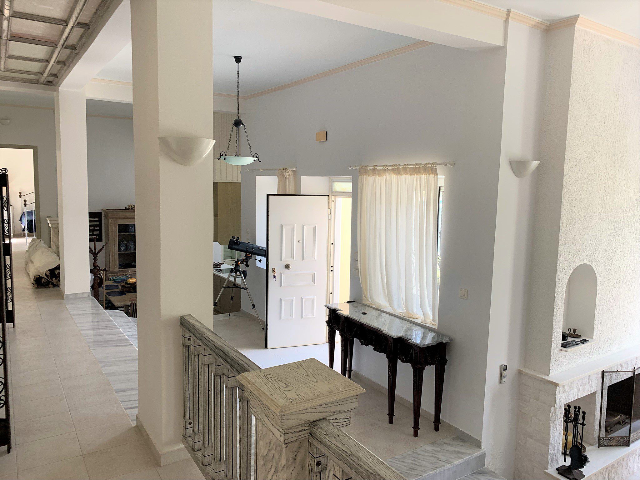 Living room of house for sale Ithaca Greece, Aetos