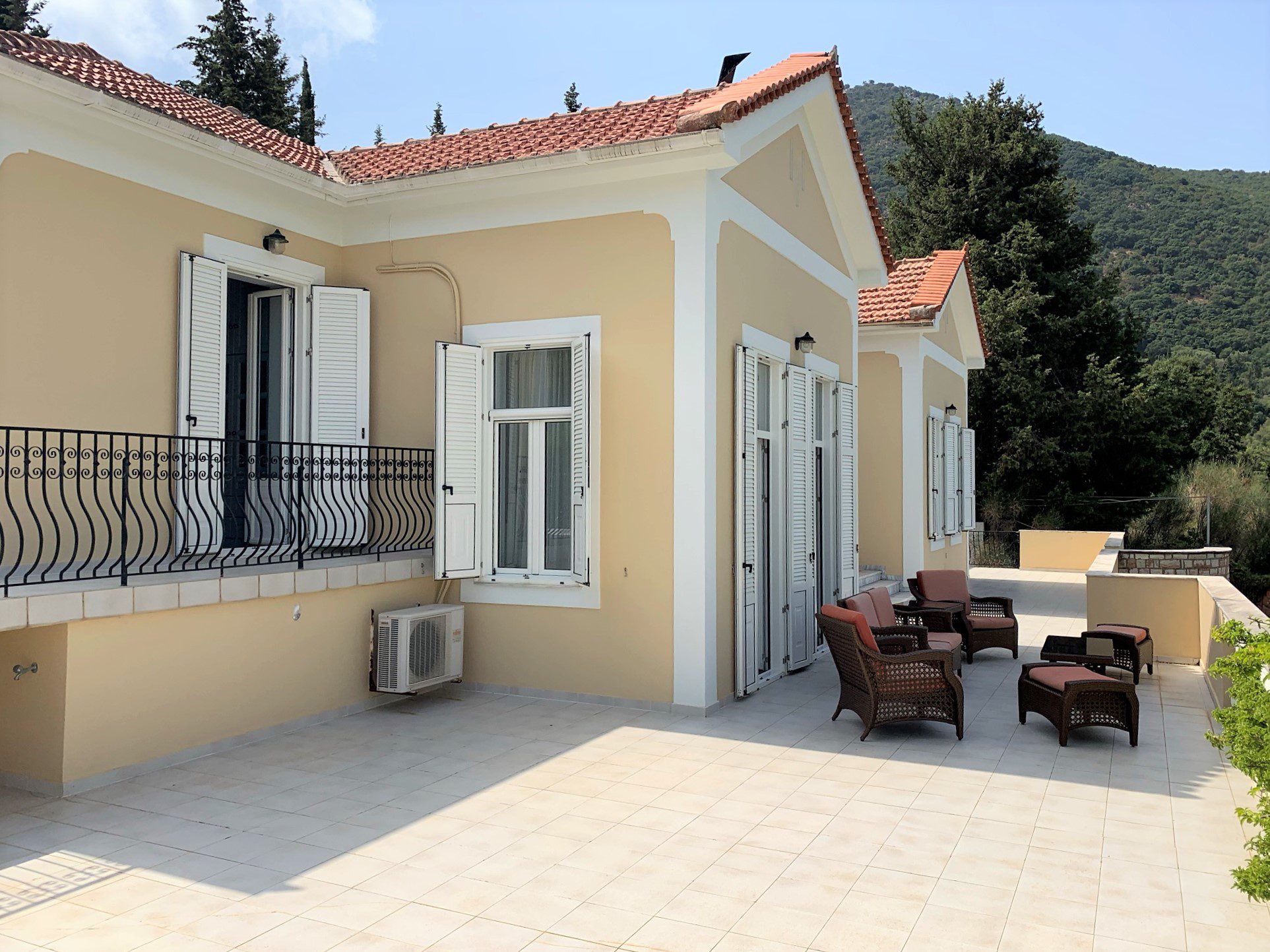 Outdoor area of house for sale Ithaca Greece, Aetos