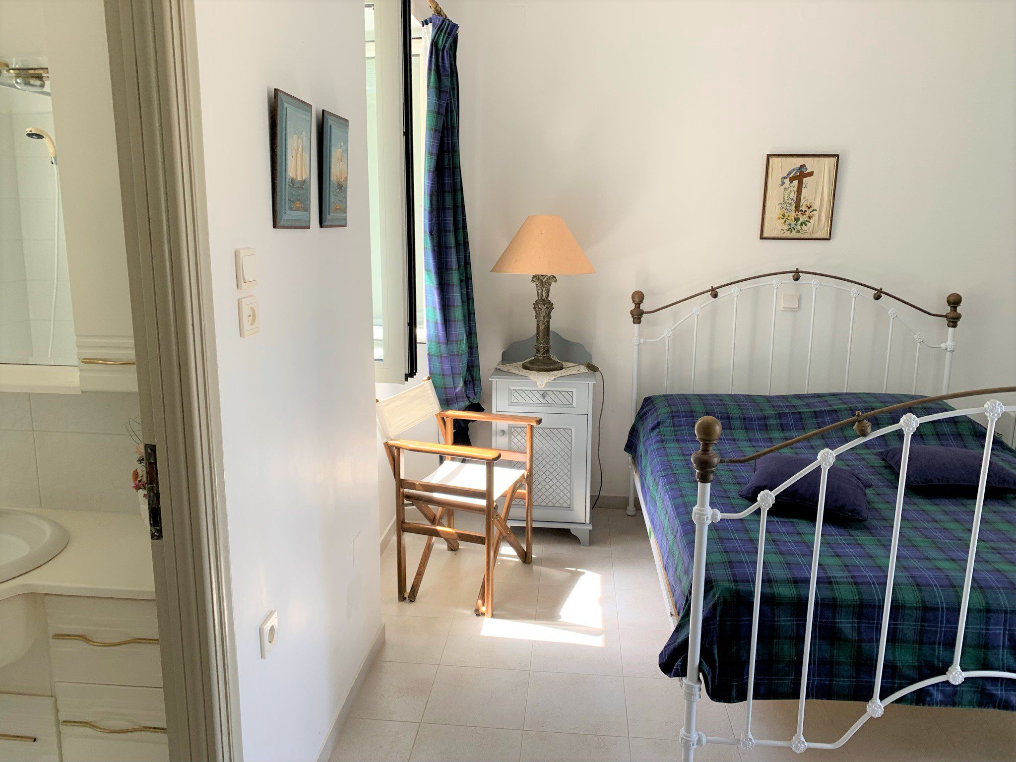 Bedroom of house for sale Ithaca Greece, Aetos