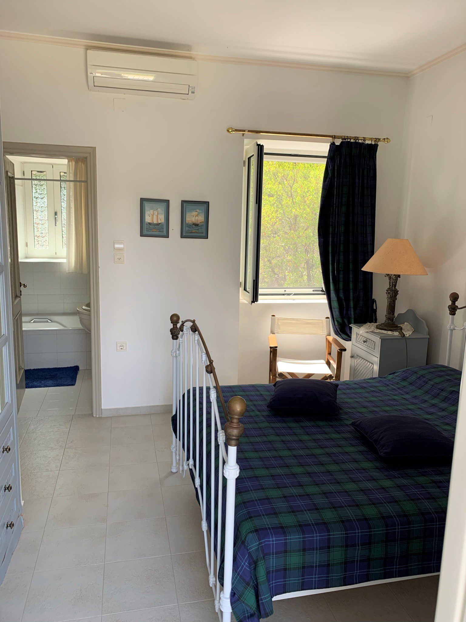Bedroom of house for sale Ithaca Greece, Aetos