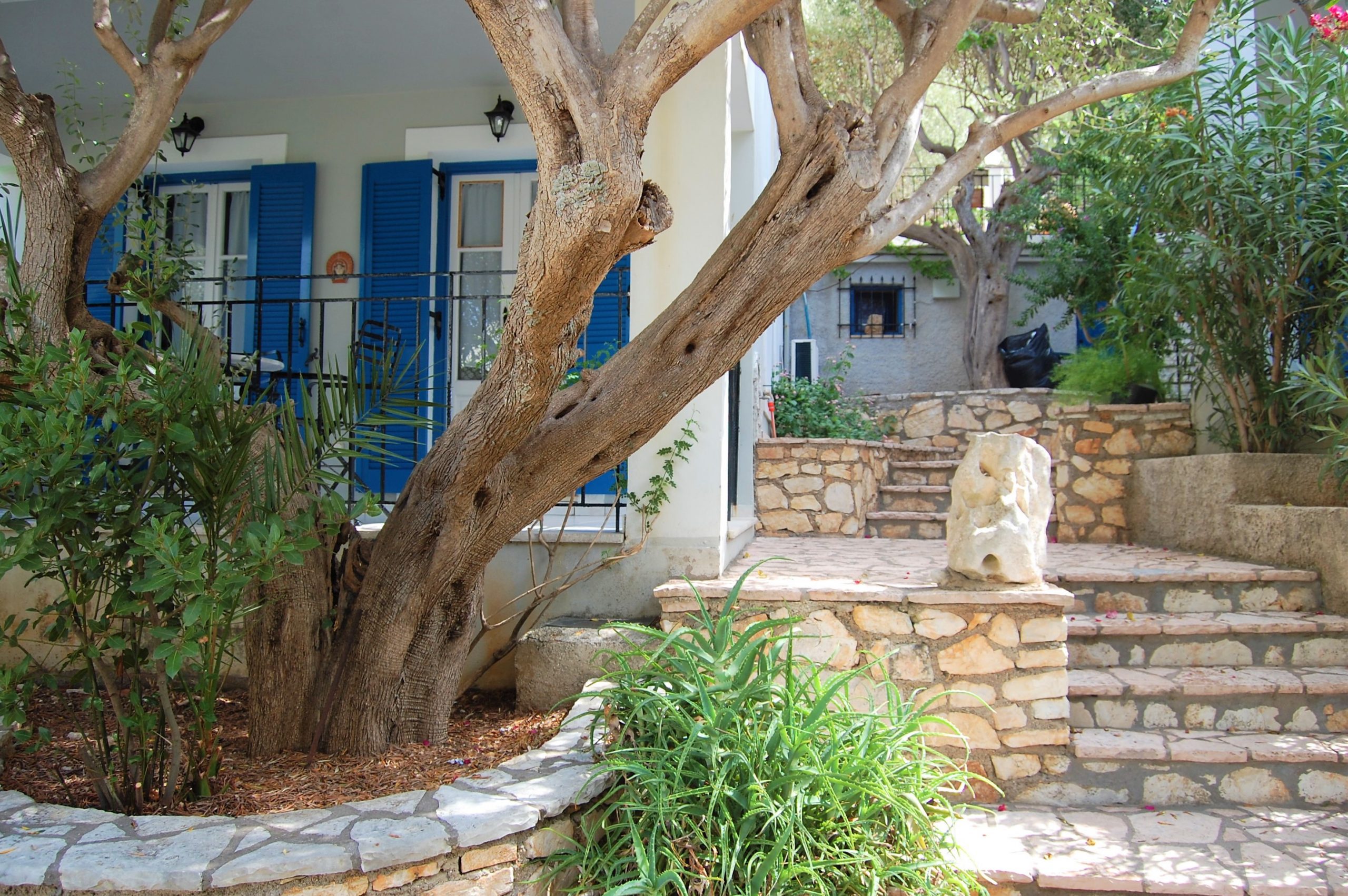 Entrance to house for sale Ithaca Greece, Vathi