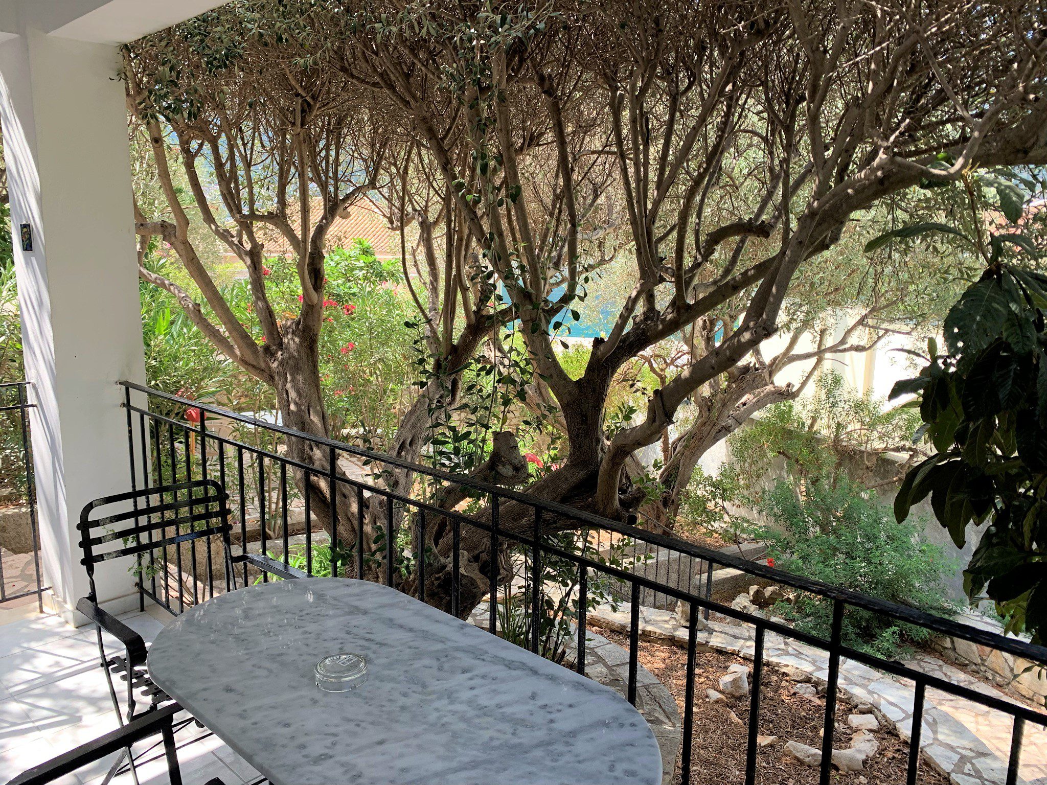 Balcony of house for sale Ithaca Greece, Vathi