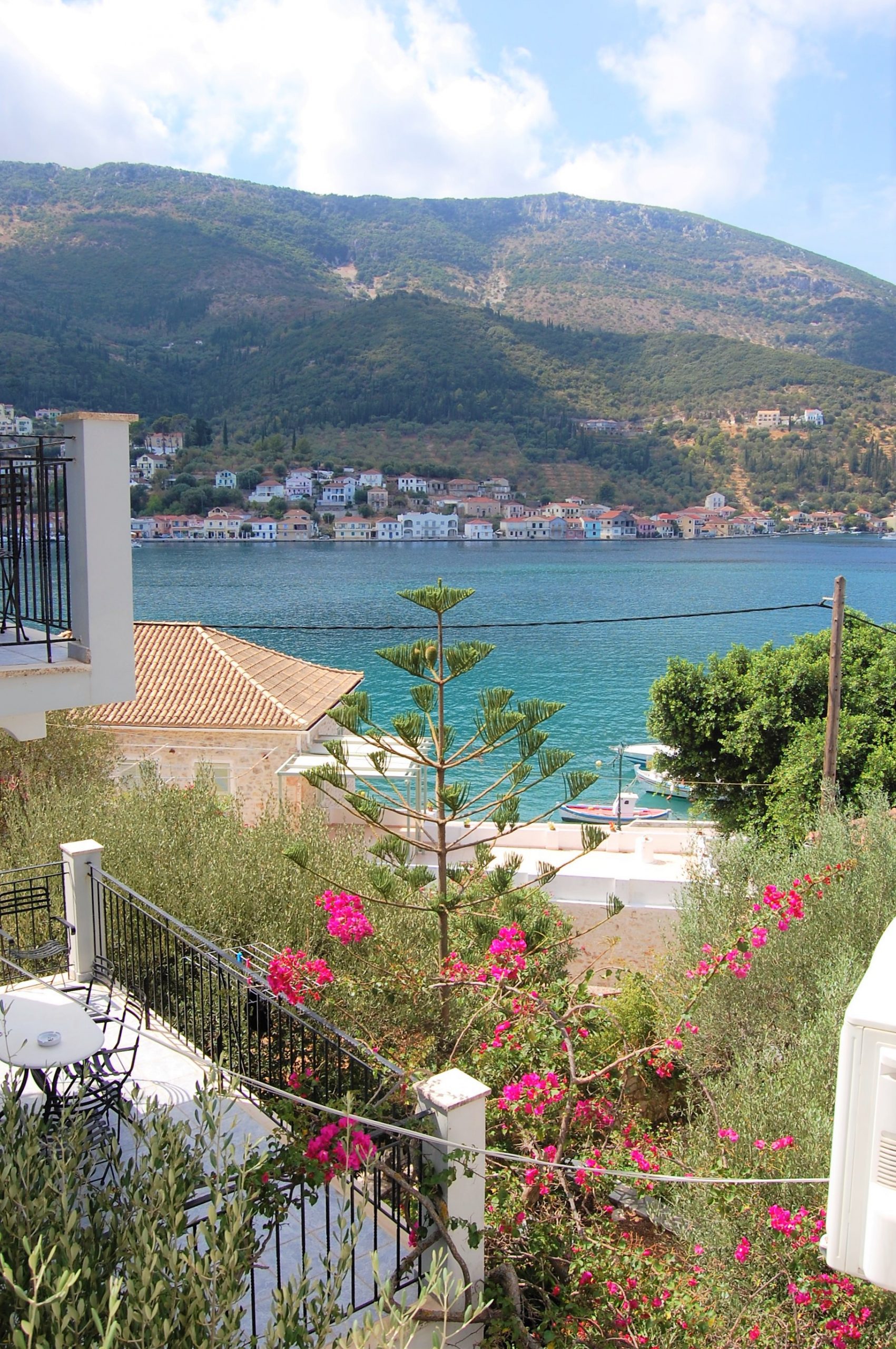 Views from house for sale Ithaca Greece, Vathi