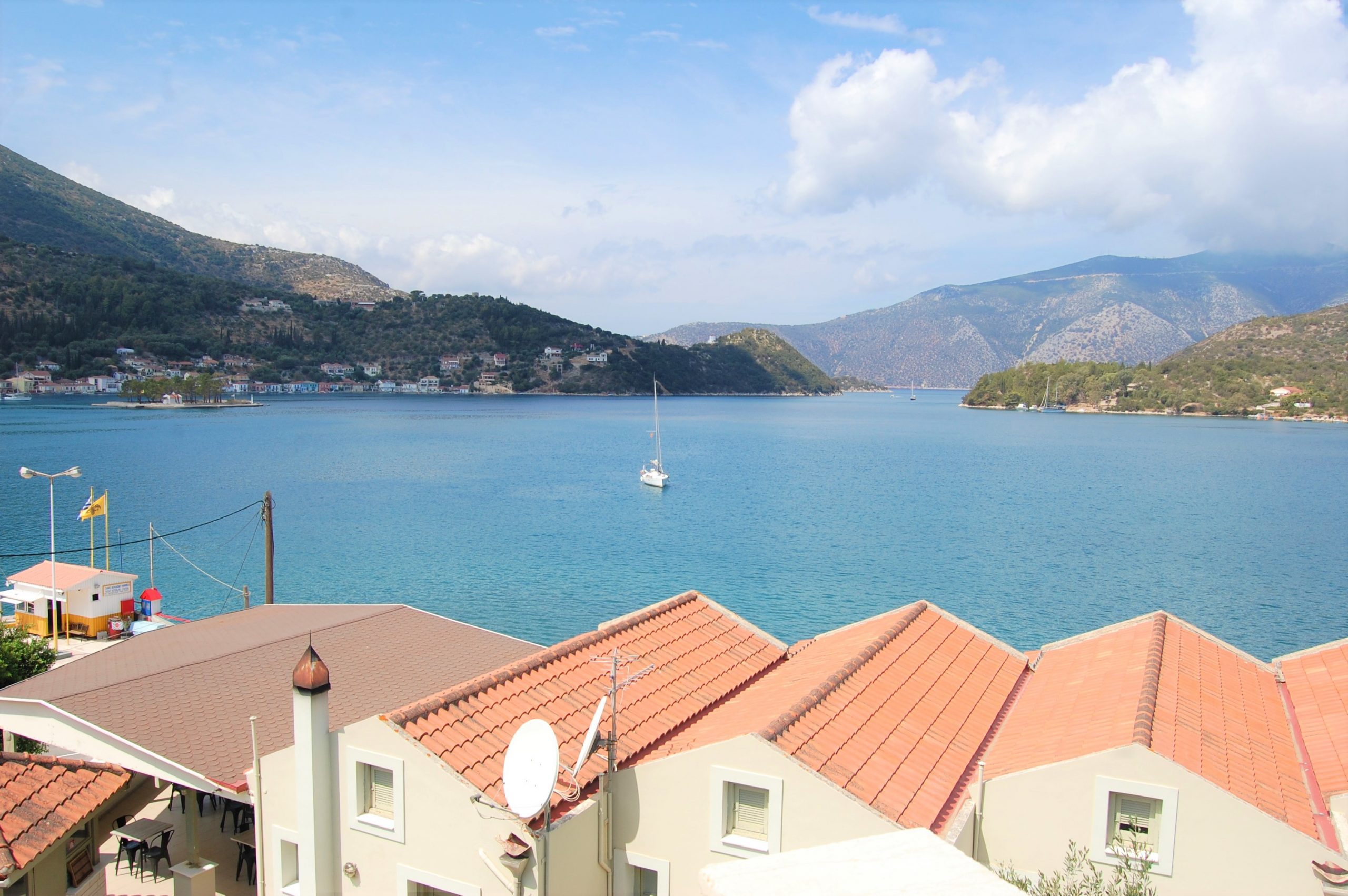 Views from house for sale Ithaca Greece, Vathi